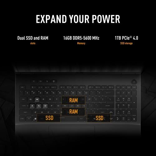 ASUS TUF A16 16 WUXGA IPS 165Hz Gaming Notebook AMD Ryzen 9 8940HX 16GB RAM 1TB