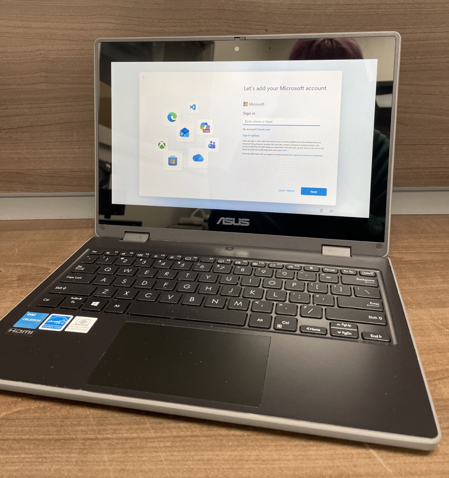 ASUS BR1100FK Notebook PC Intel Celeron N4500 4GB RAM 62GB SSD