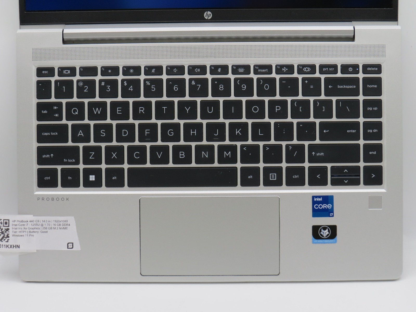 HP ProBook 440 G9 i7-1255U @ 1.7GHz 16GB DDR4 256GB SSD 14″ Win 11 Pro