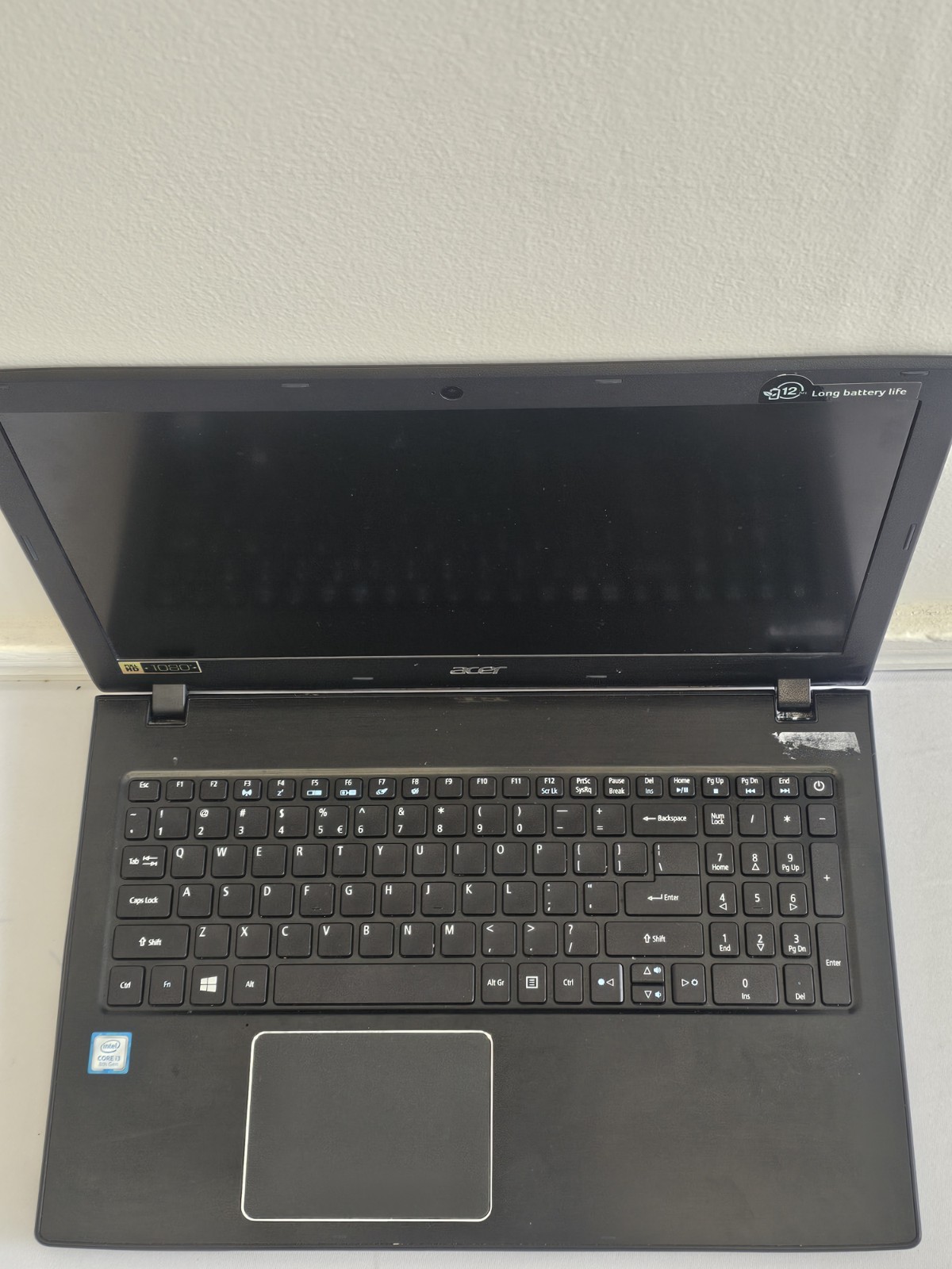 Acer Aspire E5-576-392H Laptop – Intel i3 Gen 8 – 6GB RAM – 320GB HDD – READ