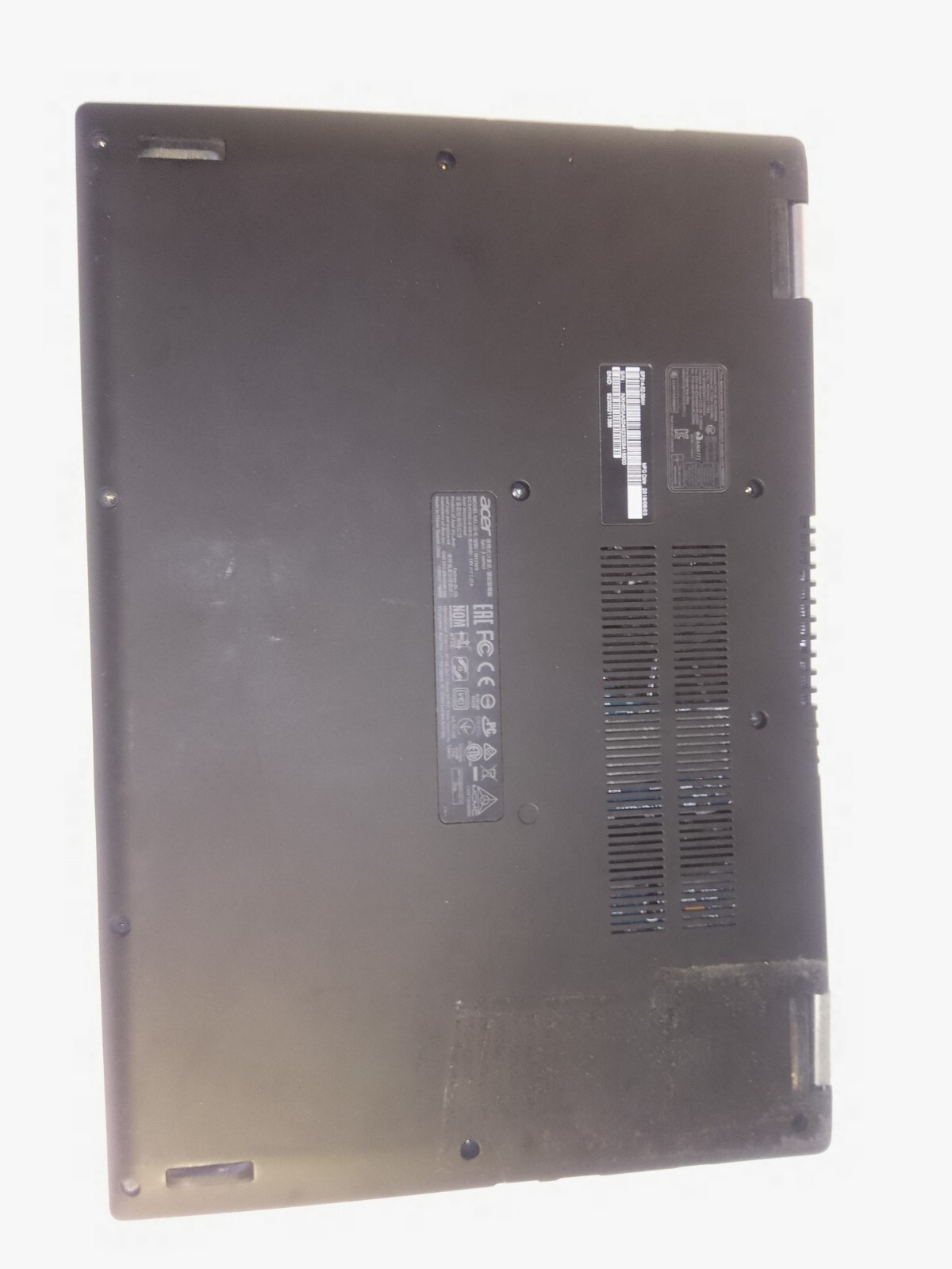 Acer Aspire Spin 3 series 15.6” Core i3-8145U @ 2.1GHz 4GB RAM no HDD
