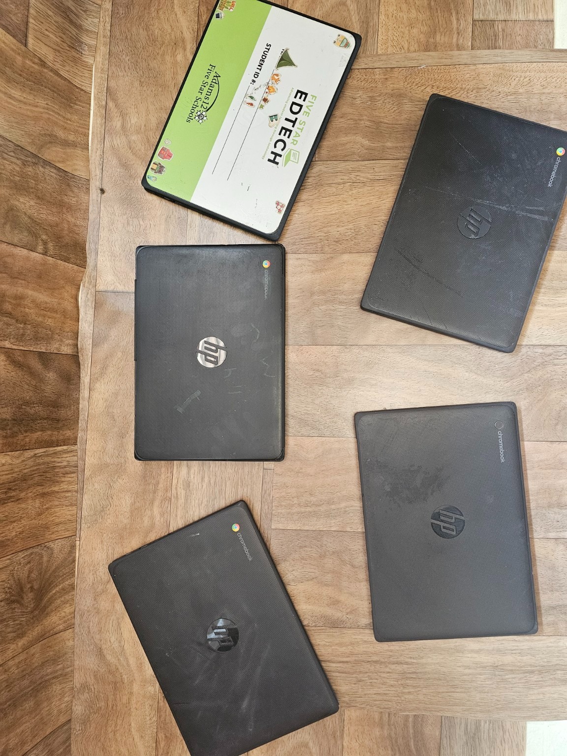 Lot of 5 HP Chromebook 11 G9 EE 11MK 11.6″ 4GB 32GB Parts Repair AS-IS