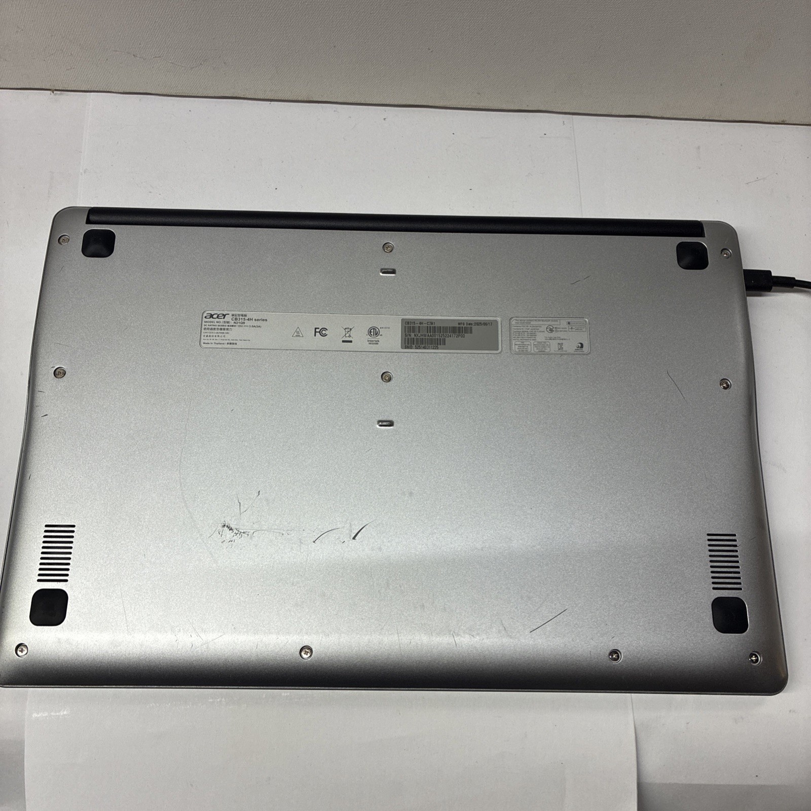 Acer Chromebook 315 15.6″ Laptop Celeron N4500 11th Gen 4GB RAM 64GB eMMC