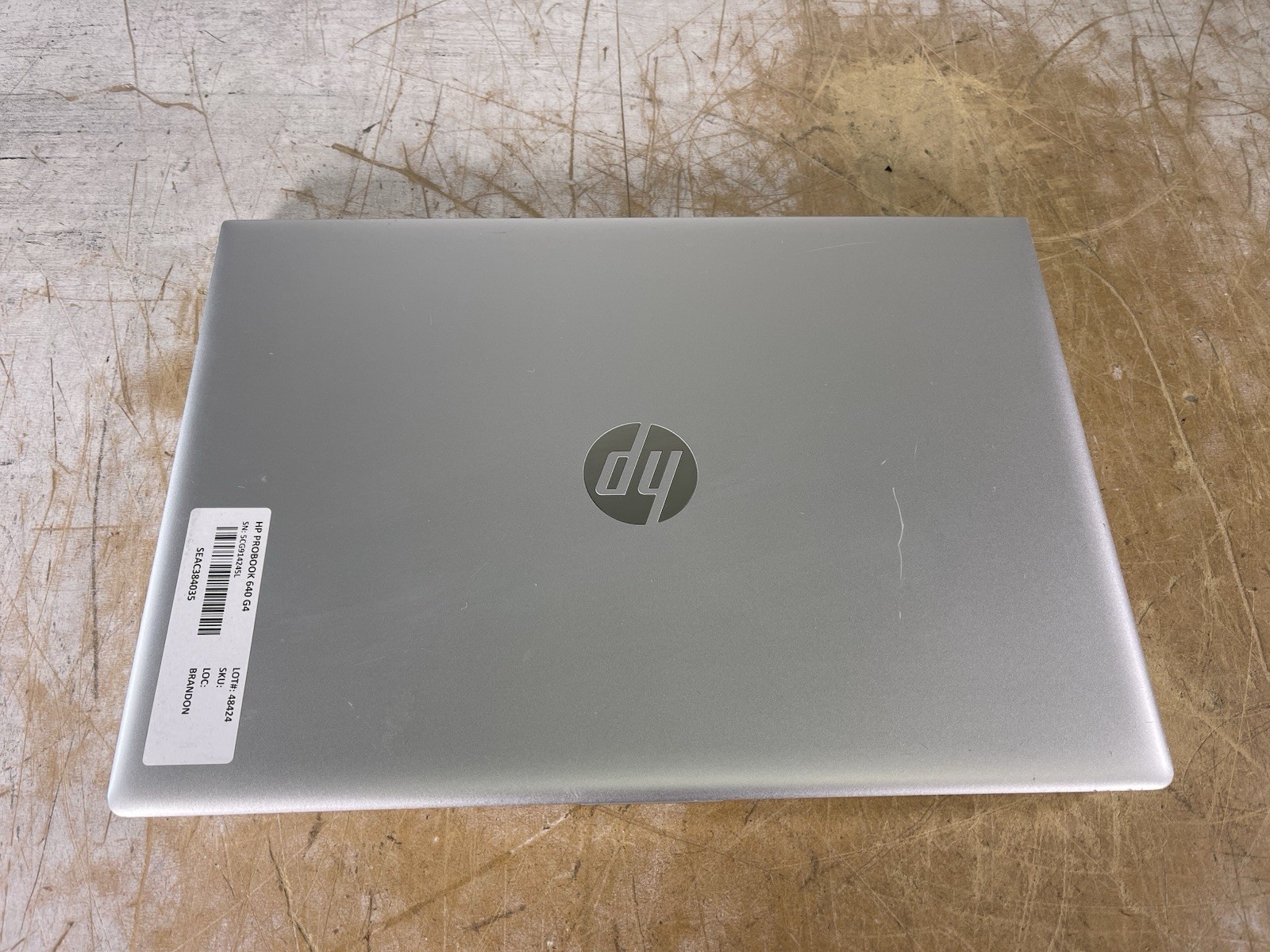 HP PROBOOK 640 G4 i5-8350U @ 1.70GHz, 8GB RAM, NO HDD/OS