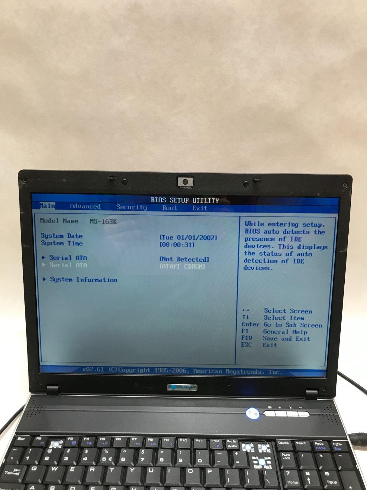 Certera MS-163K 15″ Intel Pentium 1GB RAM NO HDD/OS For Parts/Repair READ!! – DW