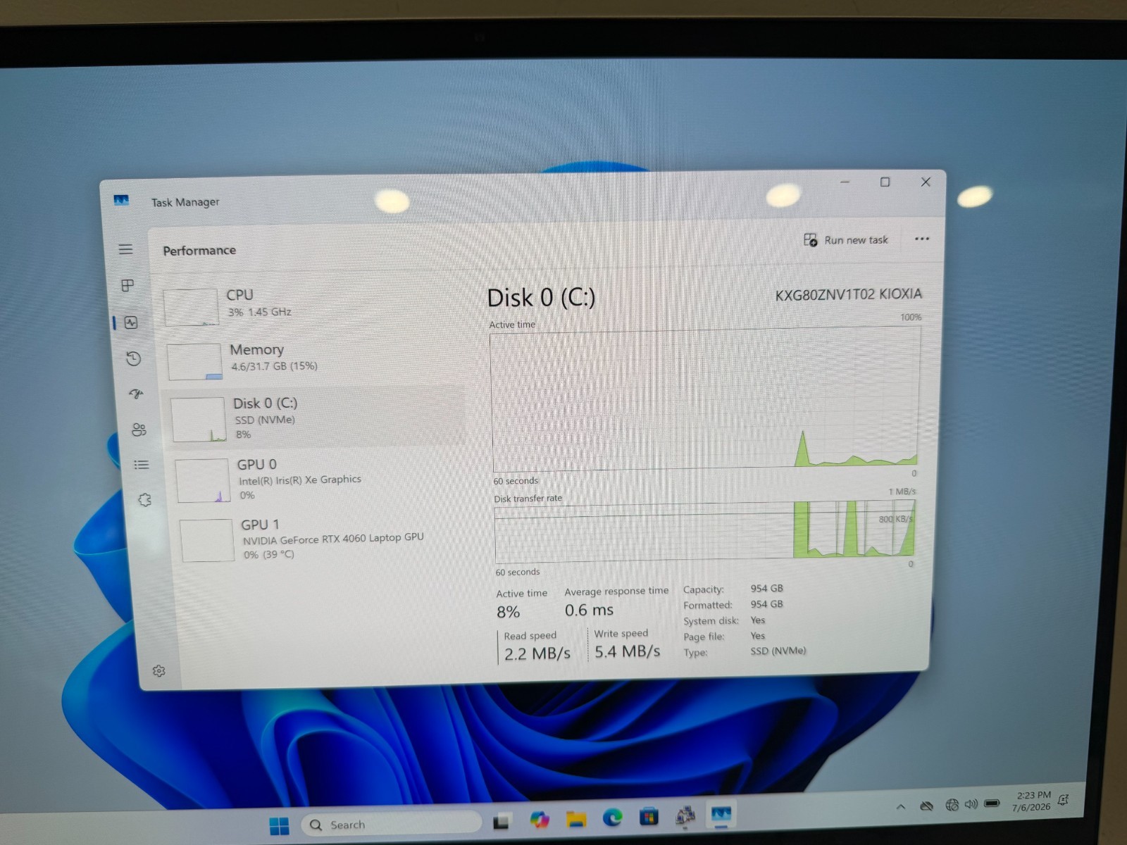 HP Envy 16 OLED Touch i9-13900H RTX 4060 32GB 1TB SSD 120Hz 16″ Win 11