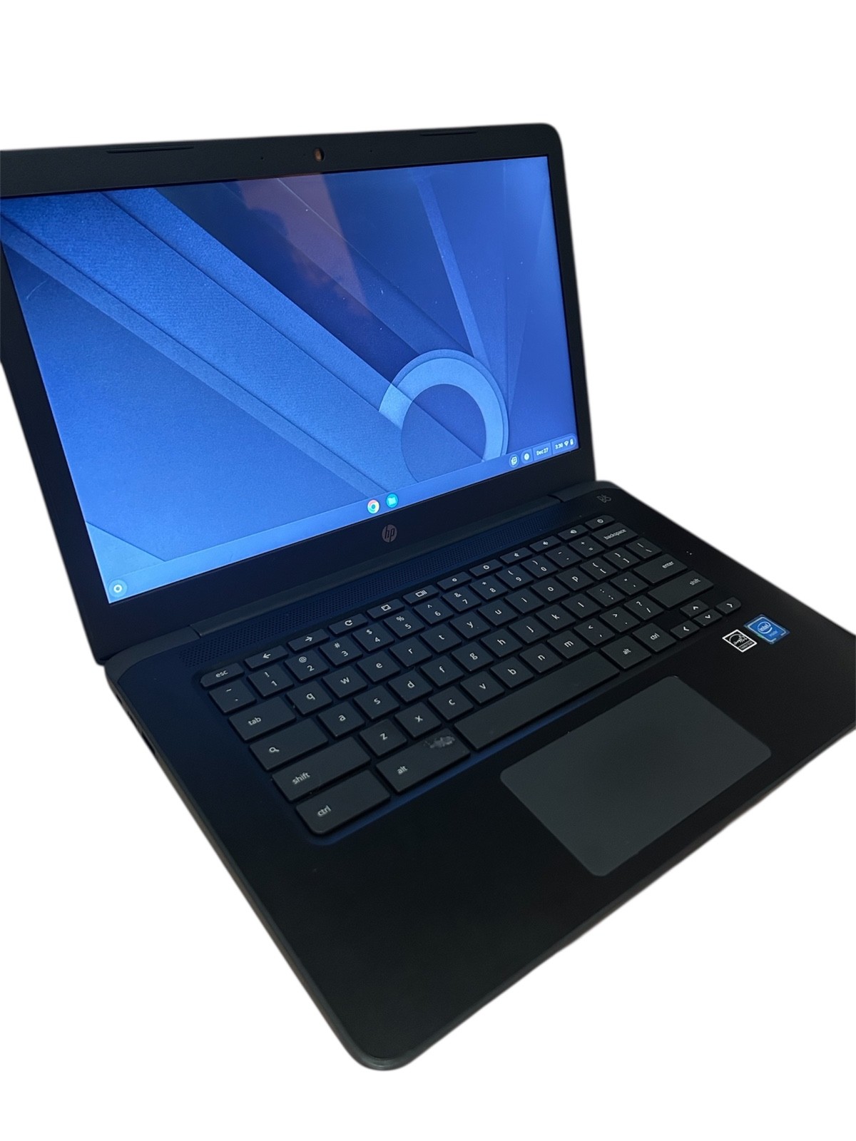 HP Chromebook 14 inch (32 GB, Intel Celeron, 1.1GHz, 4GB) Laptop – Gray -…