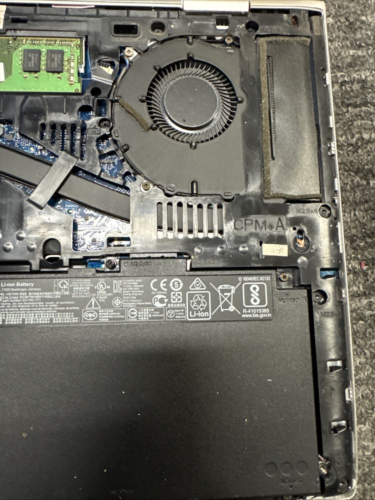 HP ProBook 645 G4 HSN-I15C Silver Parts Only Untested Dented See Below