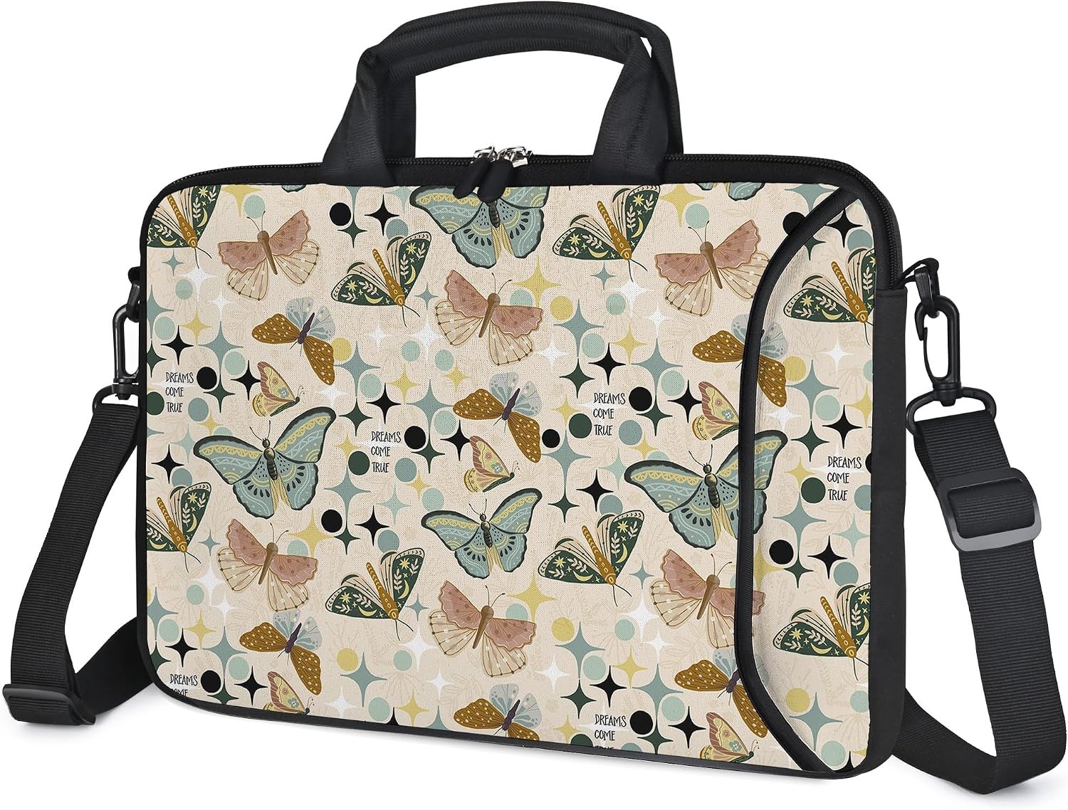 Neoprene Shoulder Bag for 14 15 15.4 15.6 inch Laptops with Handle and Sleeve