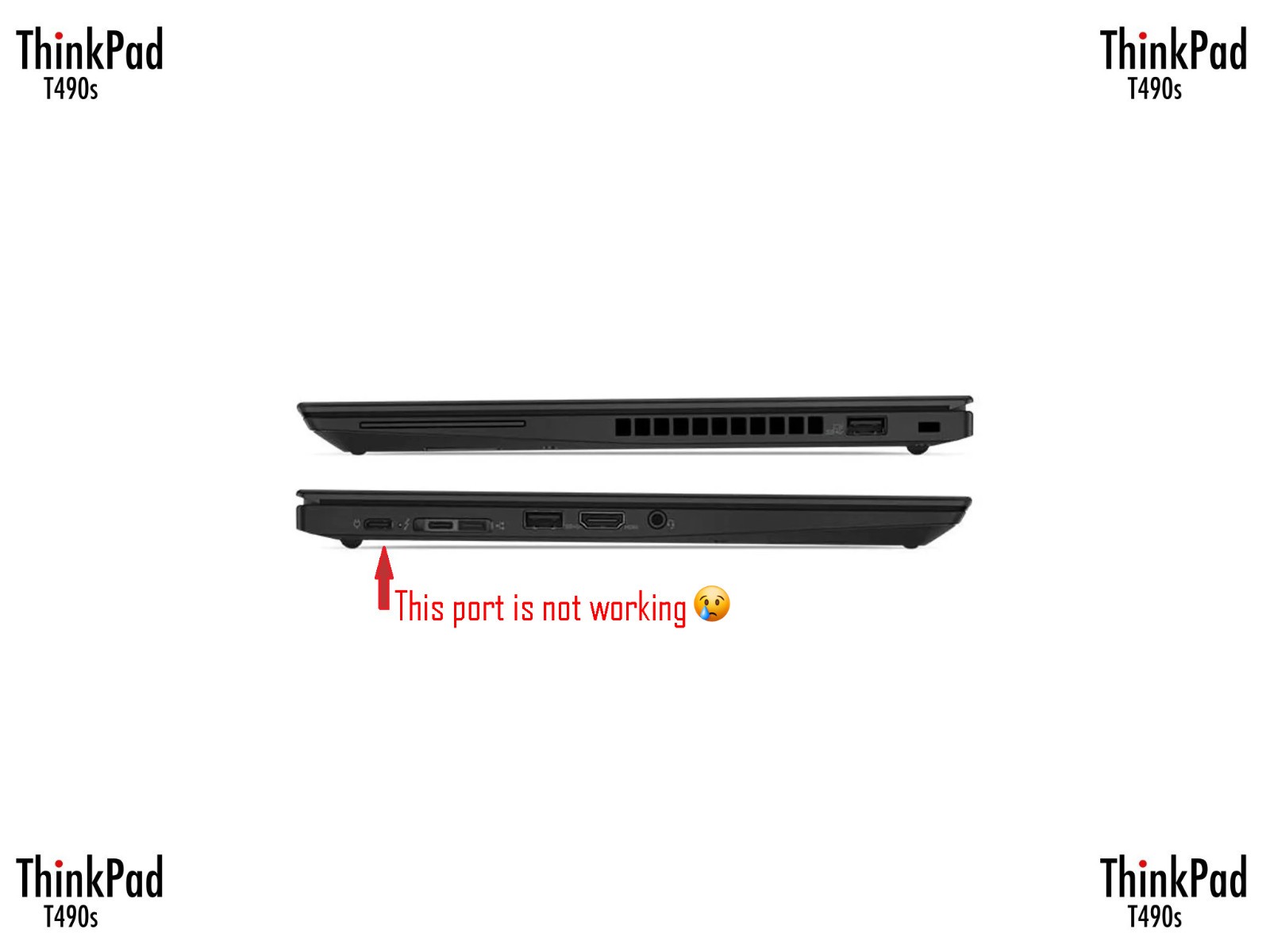 Lenovo ThinkPad T490s (256GB SSD, Intel i5-8365U @1.6GHz ,8GB) [Win 11 Pro 25H2]