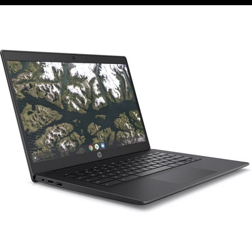 HP 14″ Chromebook G5 Laptop Chrome OS Black USB SD Card Webcam