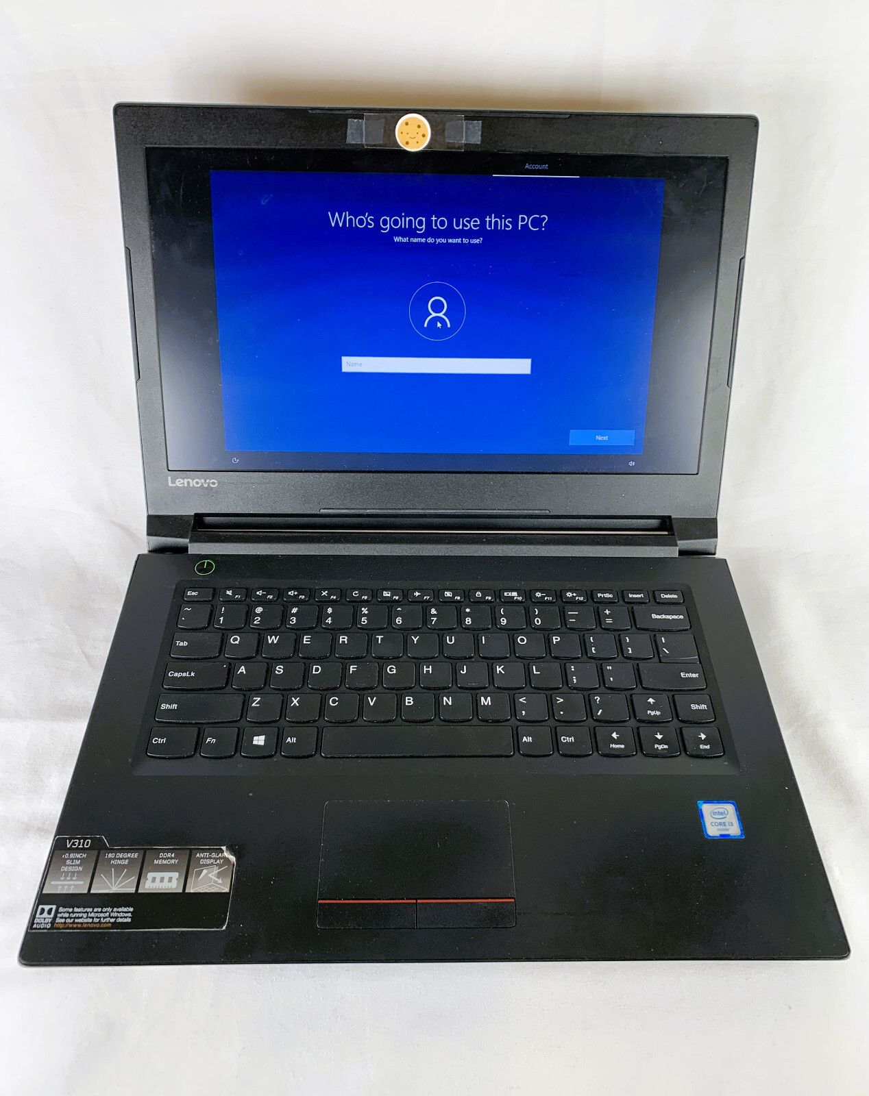 Lenovo Laptop 14″ HD Intel i3 6100U 2.30GHZ 6GB 1TB HDD WiFi 5 Windows 10