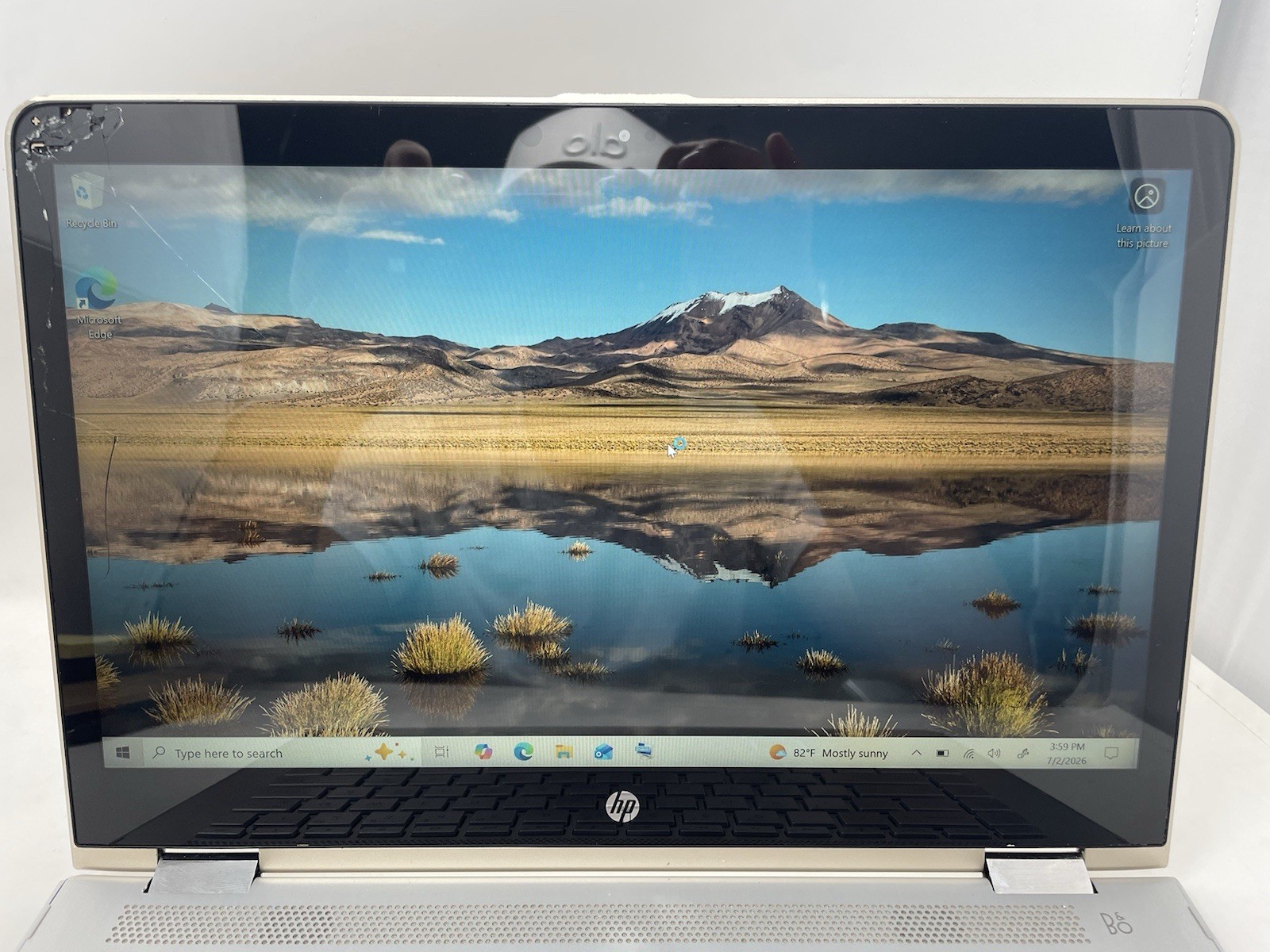 Broken HP Pavilion x360 14m-ba011dx Core i5 8GB 128GB SSD 2-in-1 Touch