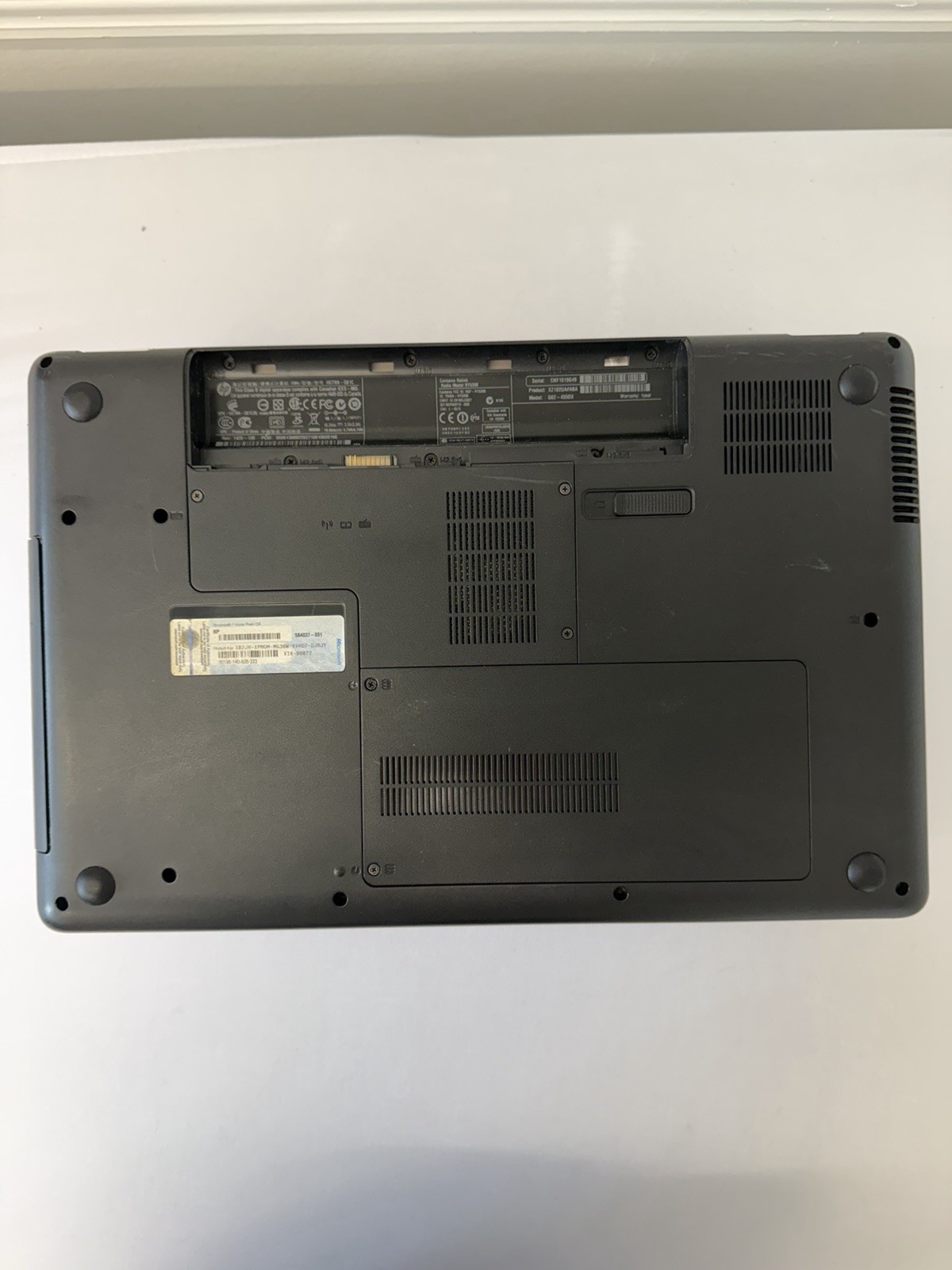 HP G62-455DX Laptop – Good Screen – Intel i3-M350 – Read Des