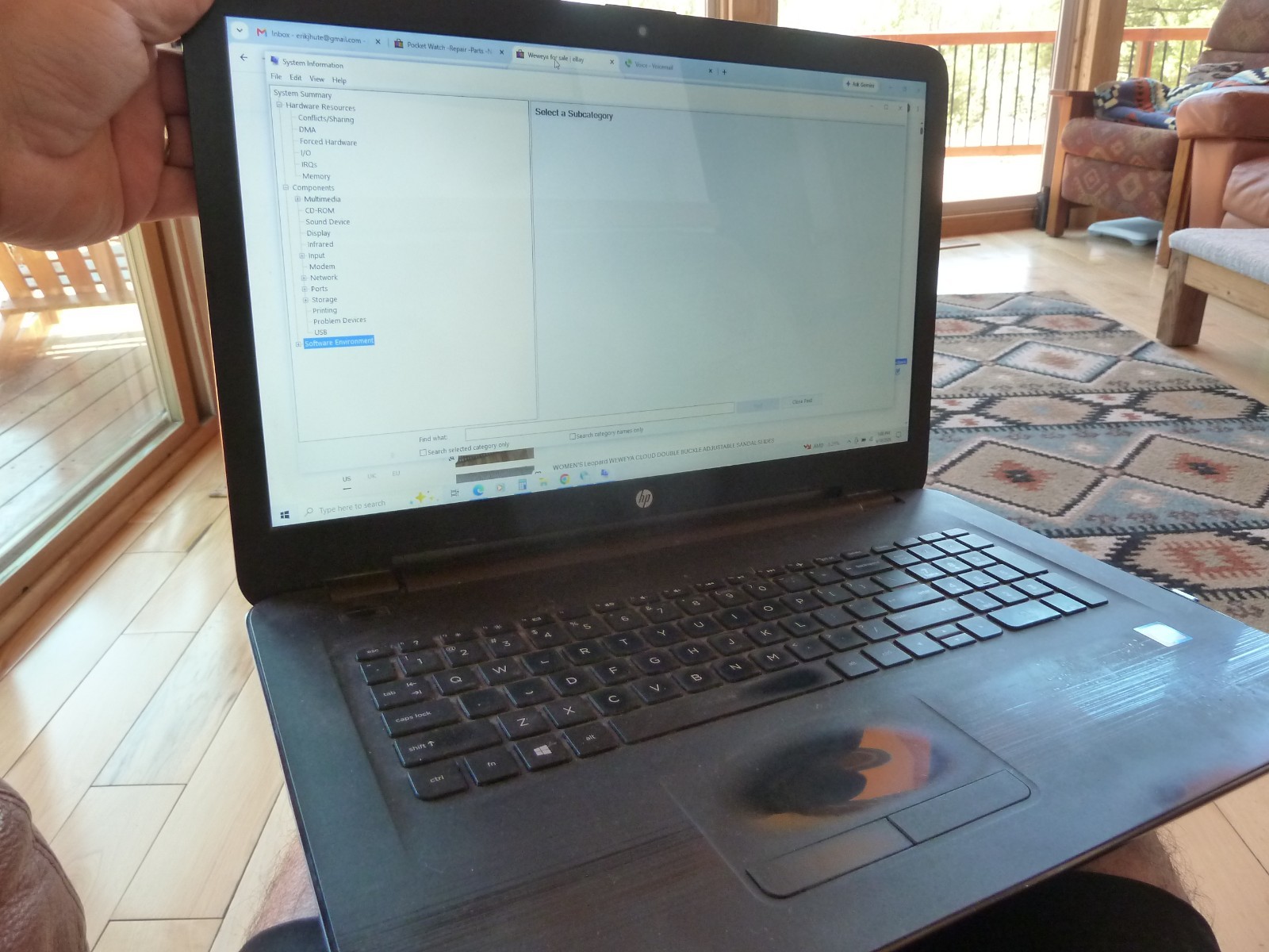 HP 15.6″ PAV LAPTOP COMPUTER 15AU020WM INTEL CORE i5 6200U 8GB RAM 256GB SSD