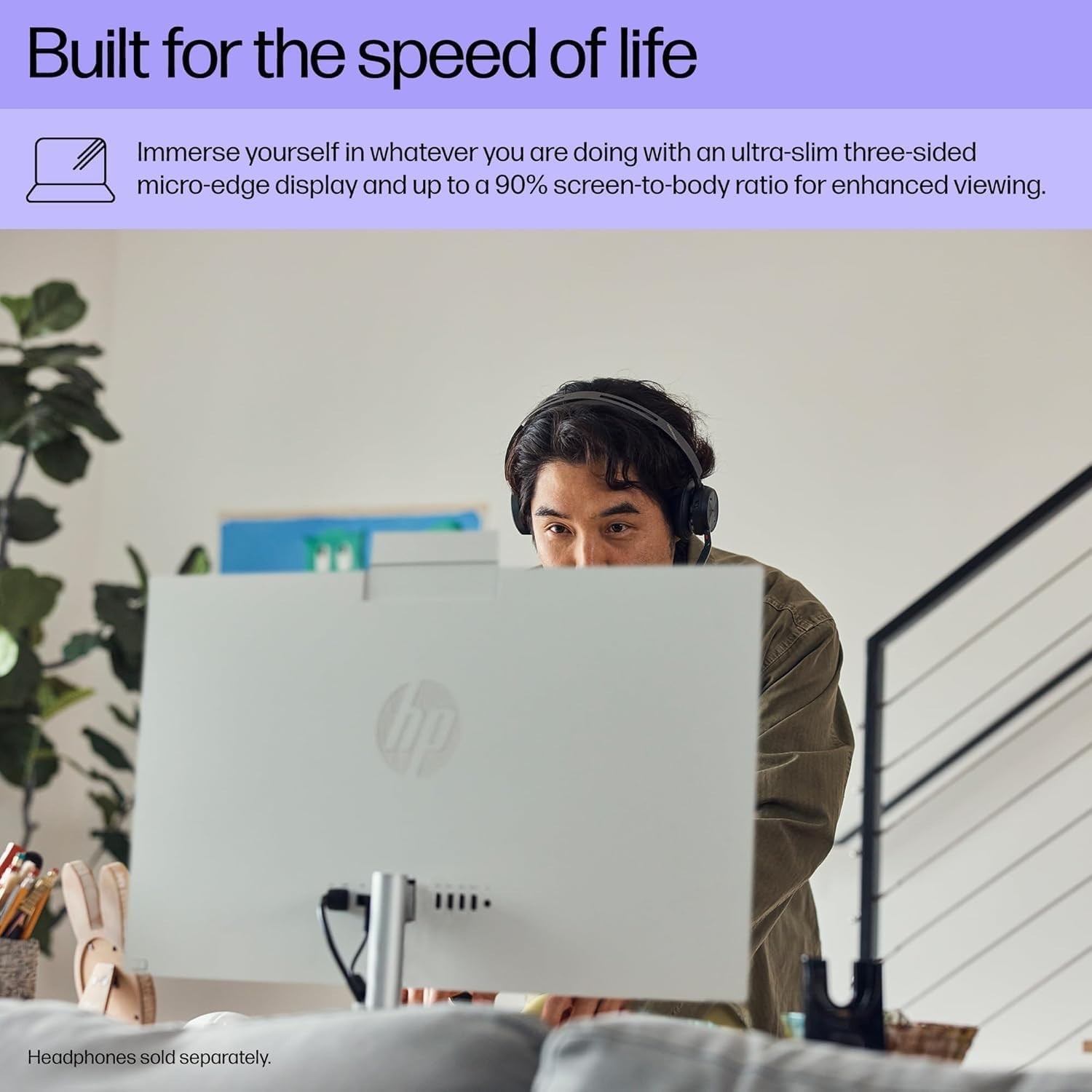 HP All-in-One 27″ Desktop Touchscreen Computer, Ultra 7-155U, 32GB RAM 1TB SSD