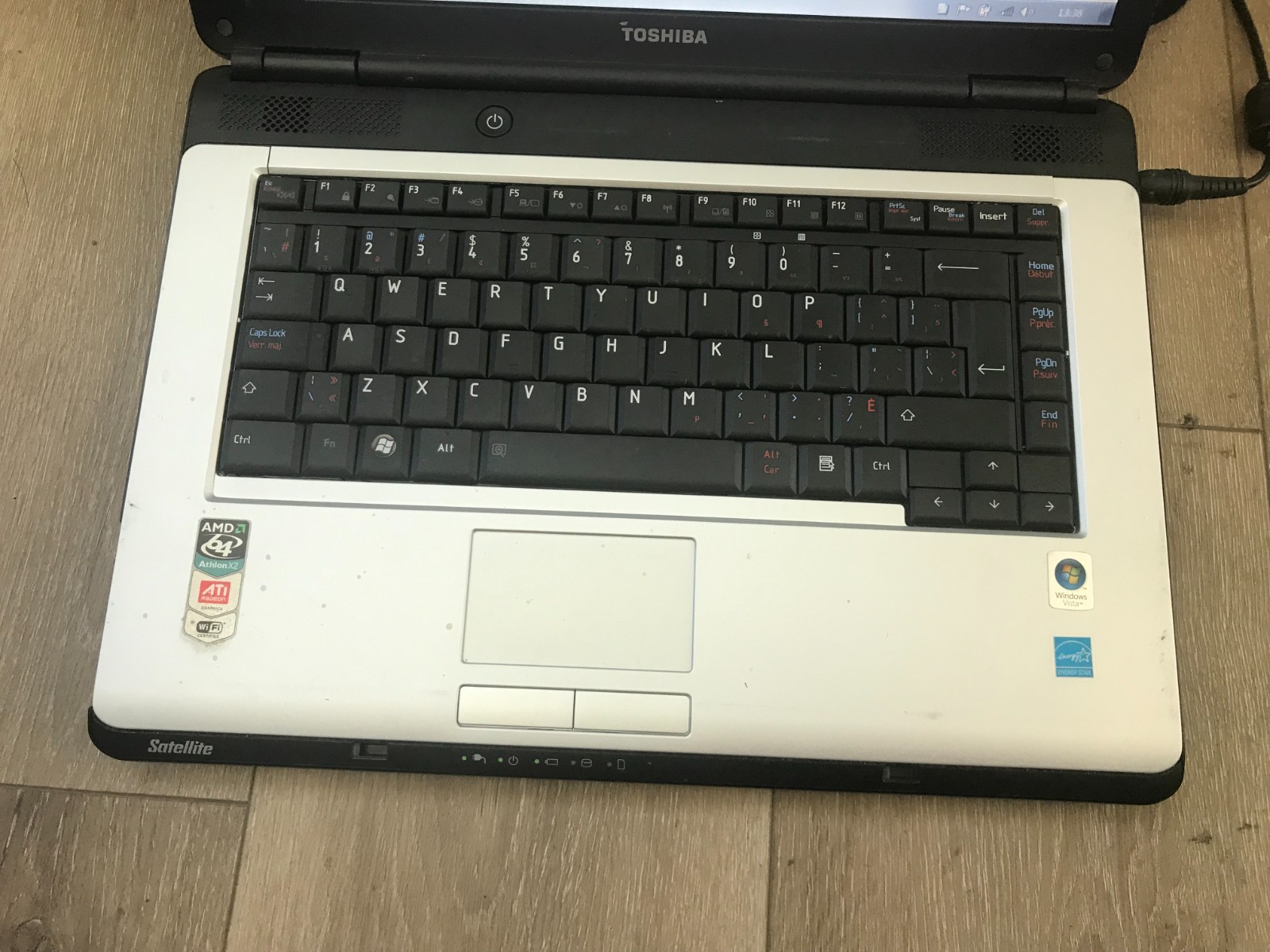 Toshiba Satellite L300D AMD Athlon 64×2 Dual-Core TK-57 1.90GHz 4GB RAM 160GB