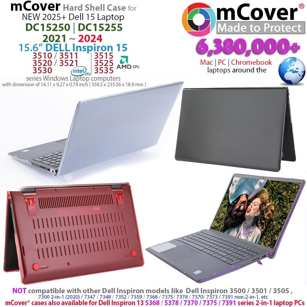 Case Compatible ONLY for 2021-2023 15.6″ Dell Inspiron 15 3510 3511 3515 3520 35