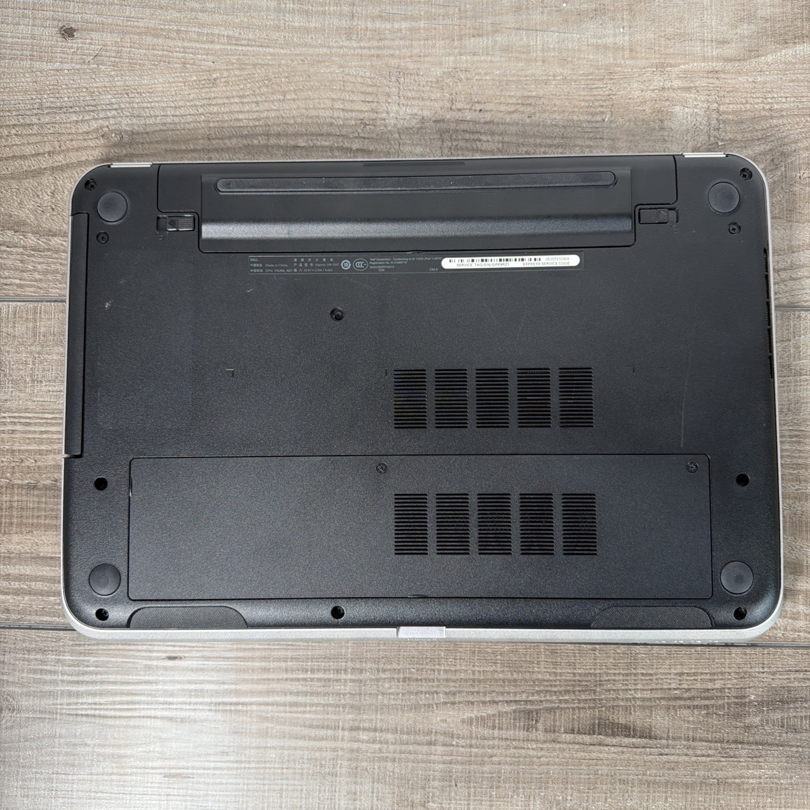 Dell Inspiron 15R 5537 i5-4200U 1.60Ghz 6GB RAM 500 GB SSD NEEDS OS INSTALLED