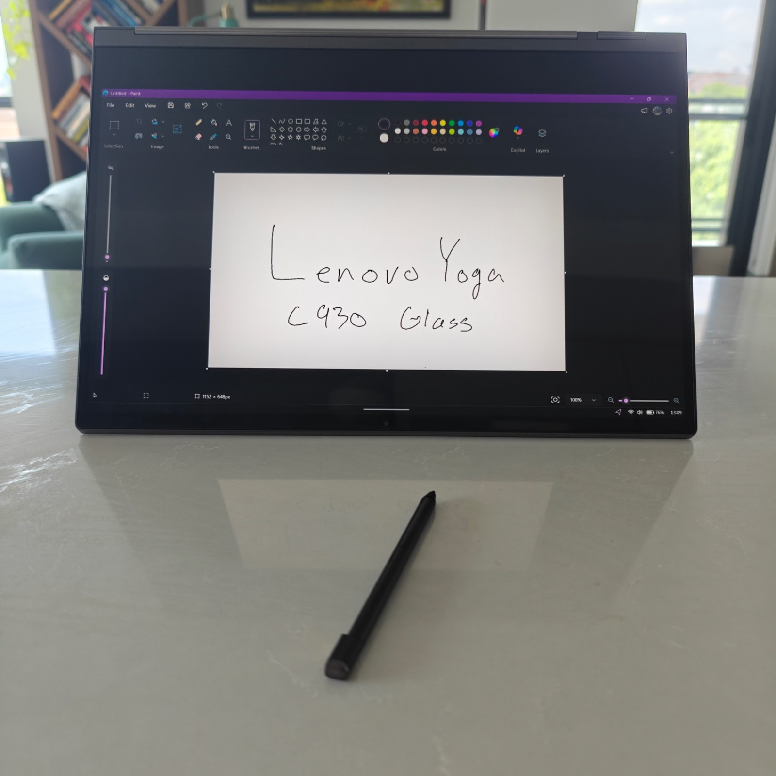 Lenovo Yoga C930 13.9″ 4K UHD Touch Laptop (Intel i7, 16GB RAM, Glass Edition)