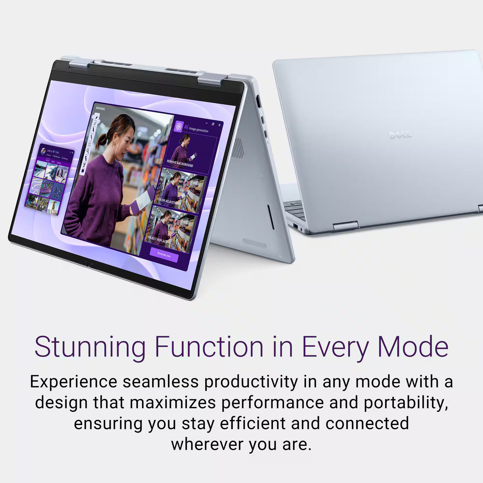 Dell – Plus 2-In-1 14″ 2K Touch Screen Laptop – Intel Core Ultra 9 Copilot+ P…