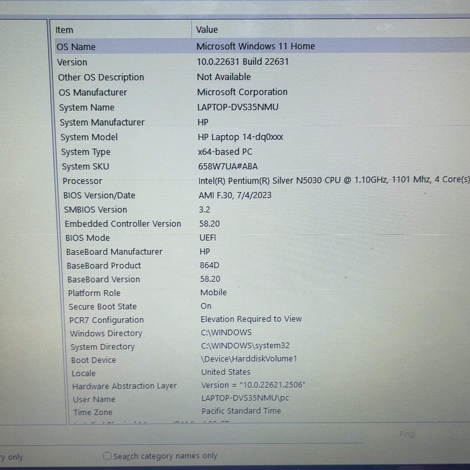 HP Laptop 14-DQ0057NR 15.6″ Pentium Silver N5030 1.1GHz 4GB RAM 60GB SSD