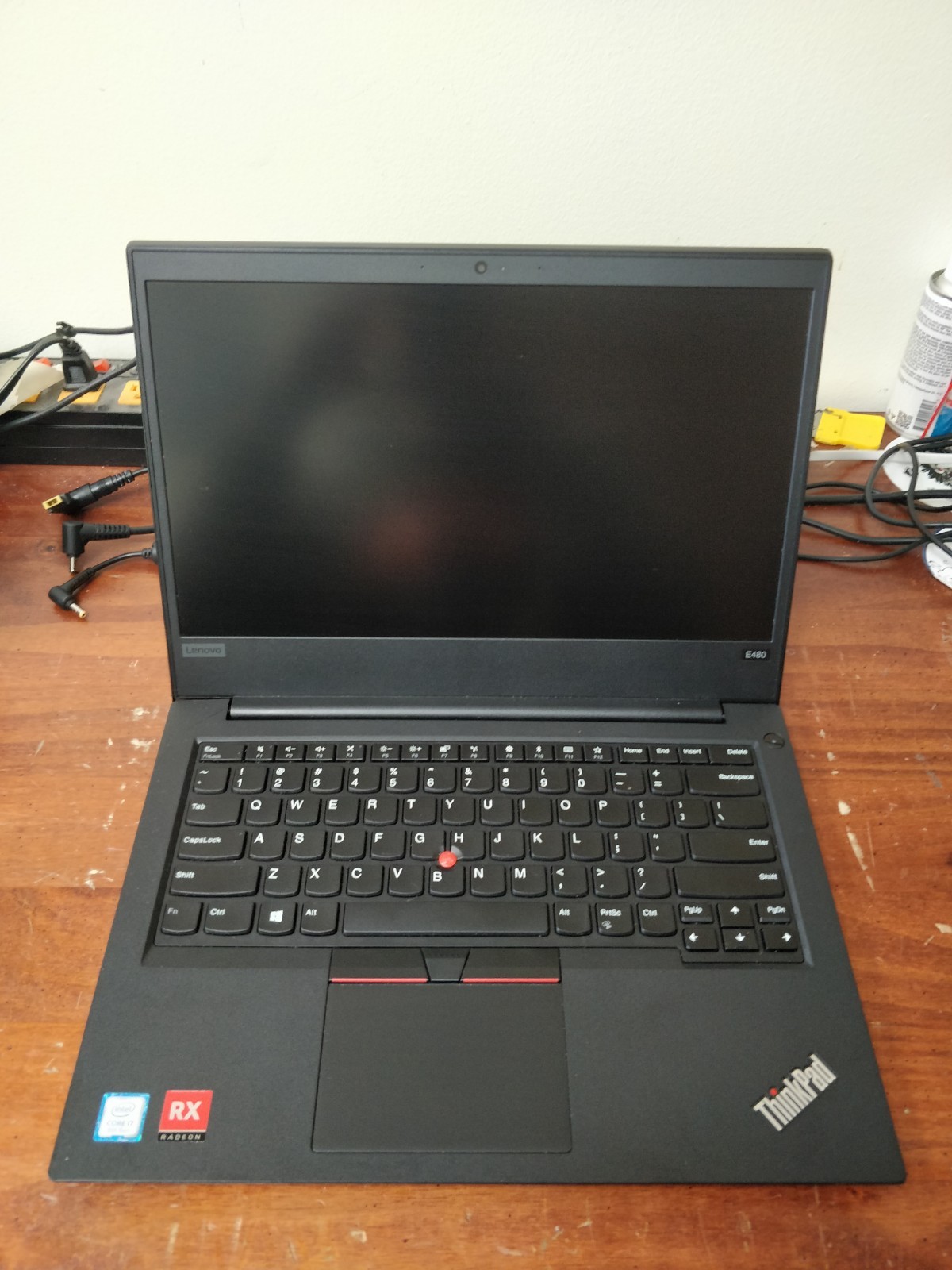 Lenovo ThinkPad E480 INTEL CORE I5-7200U@2.50GHz 8GB RAM NO DRIVE PARTS 9073