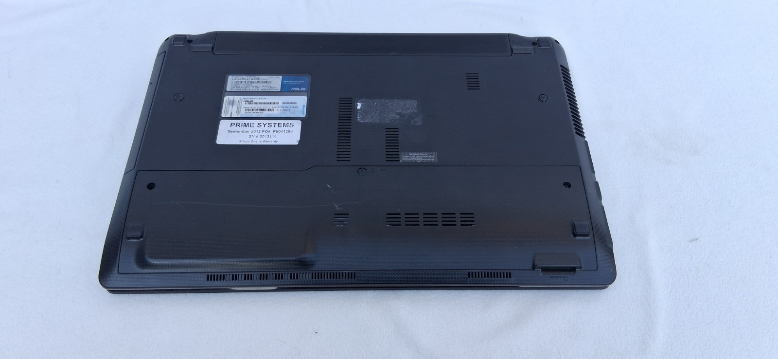 ASUS K53E 15.6″ Laptop Intel Core i5-2450M 2.5 GHz 4GB RAM 500 GB Hard Drive Bro