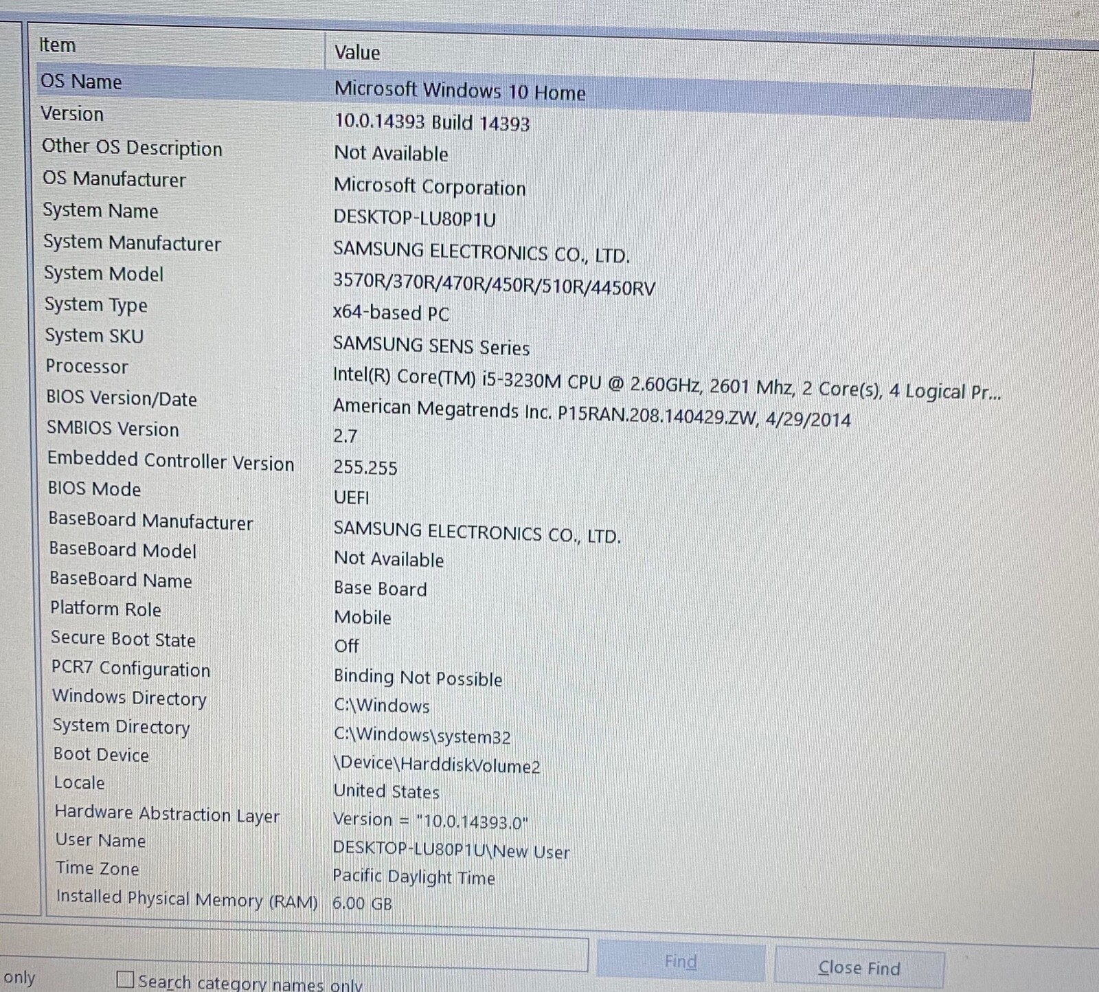 Samsung NP510R5E Laptop_Intel i5-3230M CPU @ 2.60 GHz_6GB RAM_1TB HDD_PLS READ!!