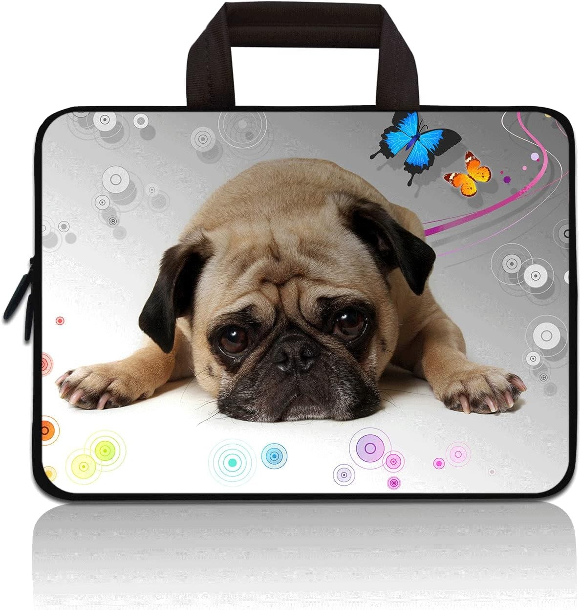 Universal 7~9 inch Kids Tablet Portable Neoprene Zipper Carrying Sleeve Case Bag