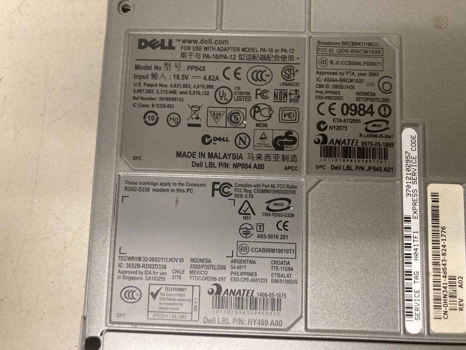 Dell Laptop Core 2 Duo 2.40GHz 2GB RAM 100GB HDD Windows X11