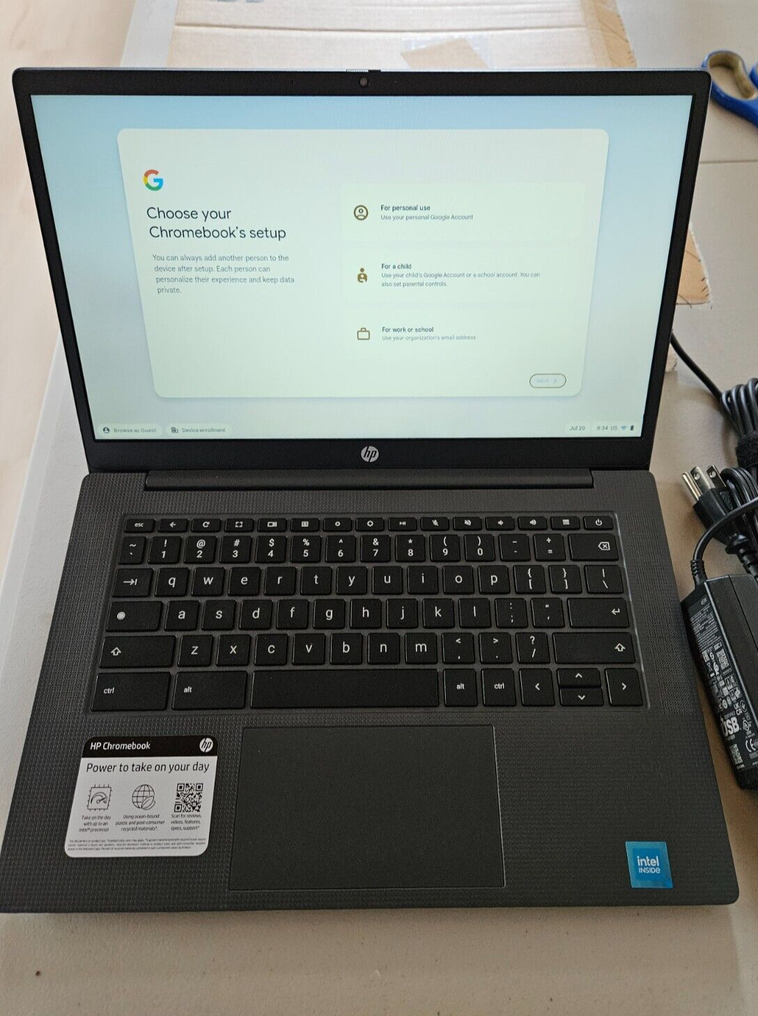 HP Chromebook laptop 14a-nf0000nr (9P988UA) Intel N-series 4 GB 64 GB