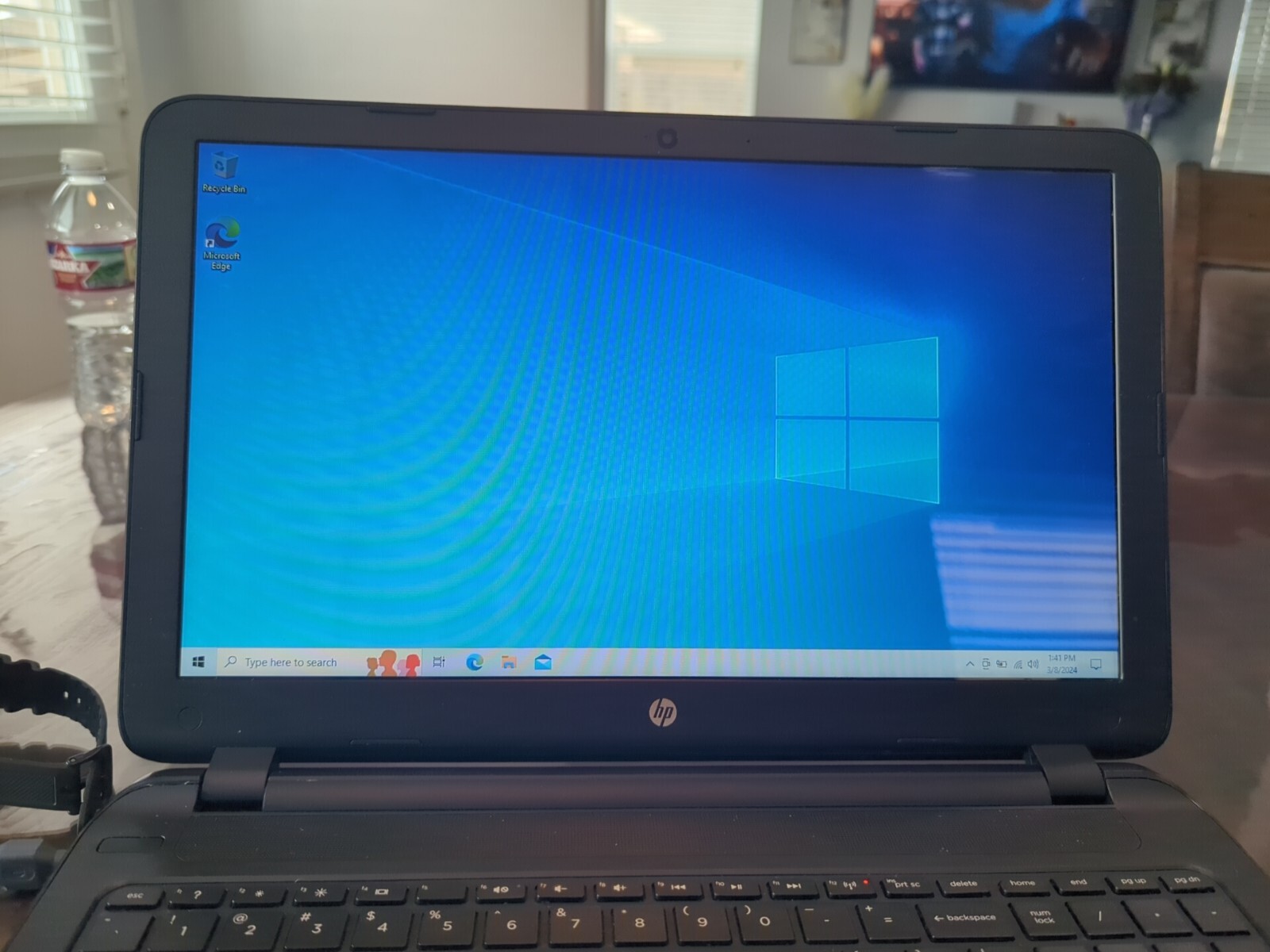 HP Notebook 15, 15.6in Screen, Grey, Factory Default