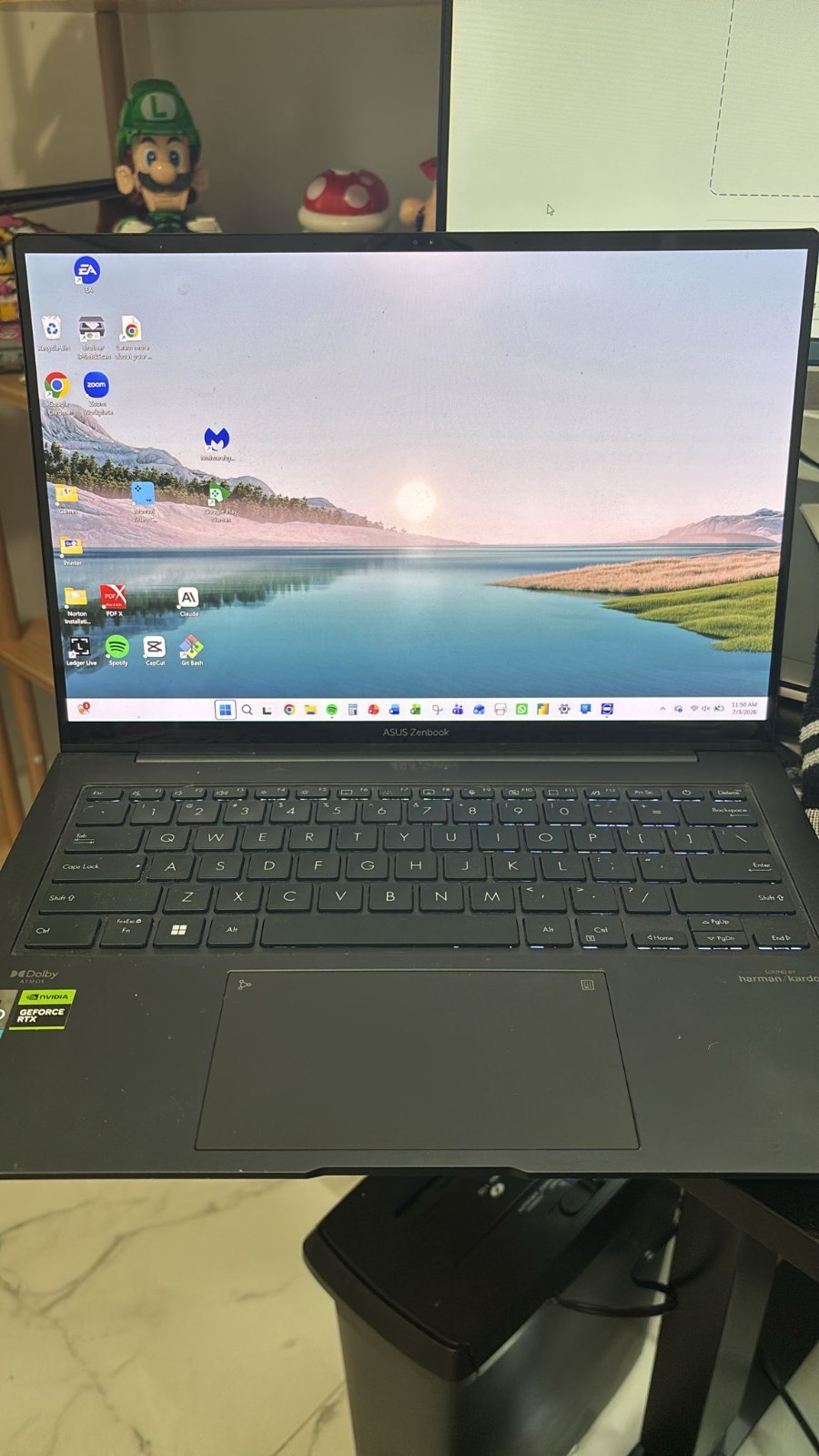 Asus Zenbook 14x – 32gb RAM – 1TB Storage – RTX 3050 4gb – Intel Core I9