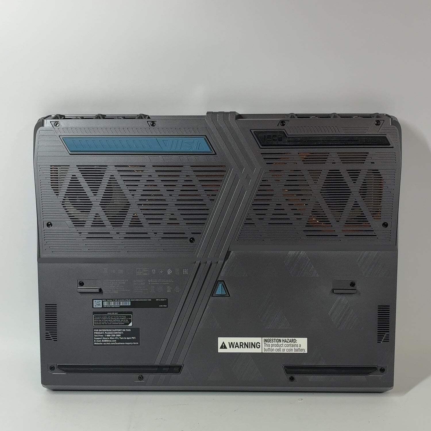 MSI Vector 17 HX A14VGG 17″ i9-14900HX 2.2GHz 32GB RAM 1TB SSD GeForce RTX 4070