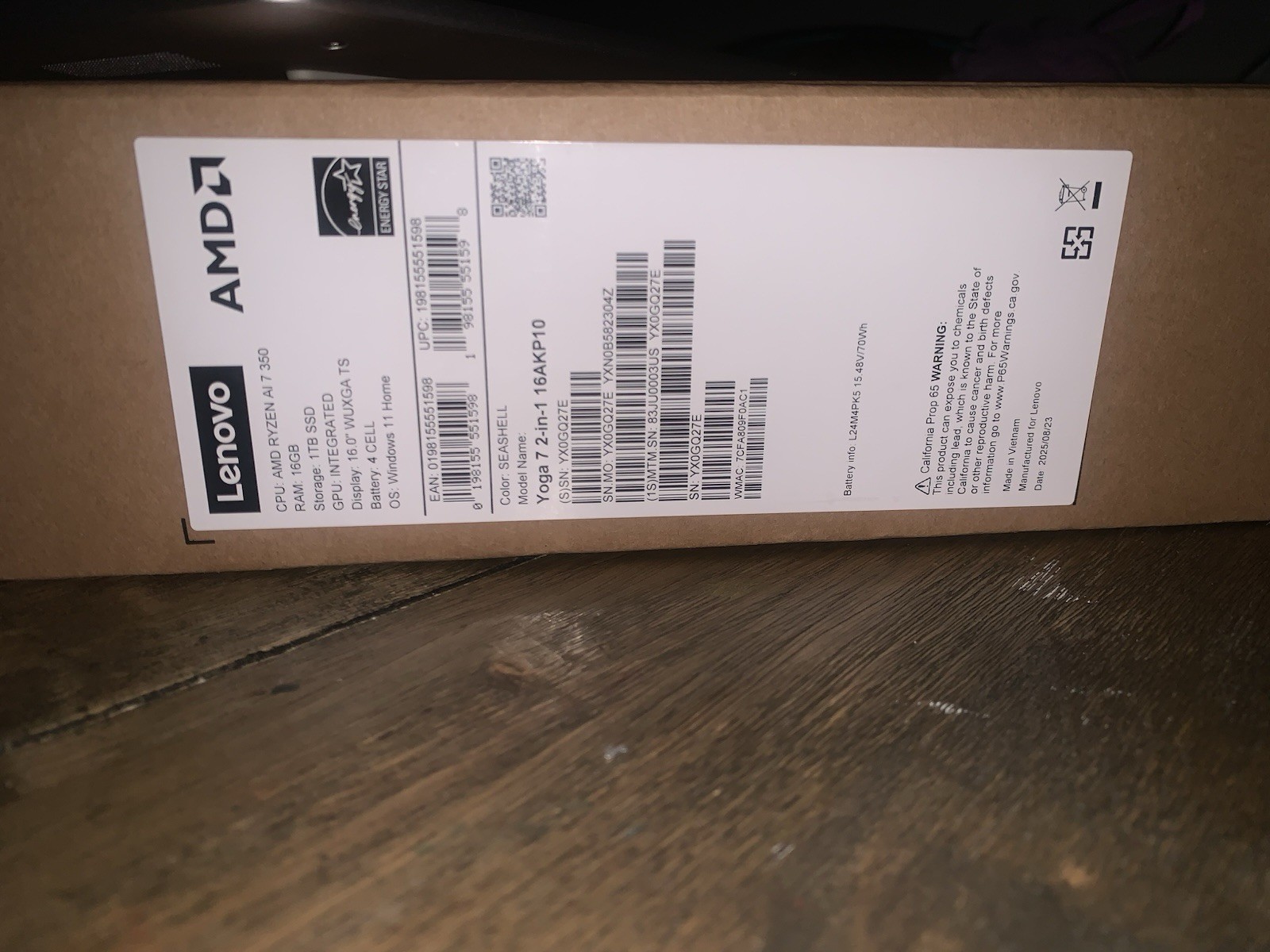 Lenovo Yoga 7 2-1 co-pilot