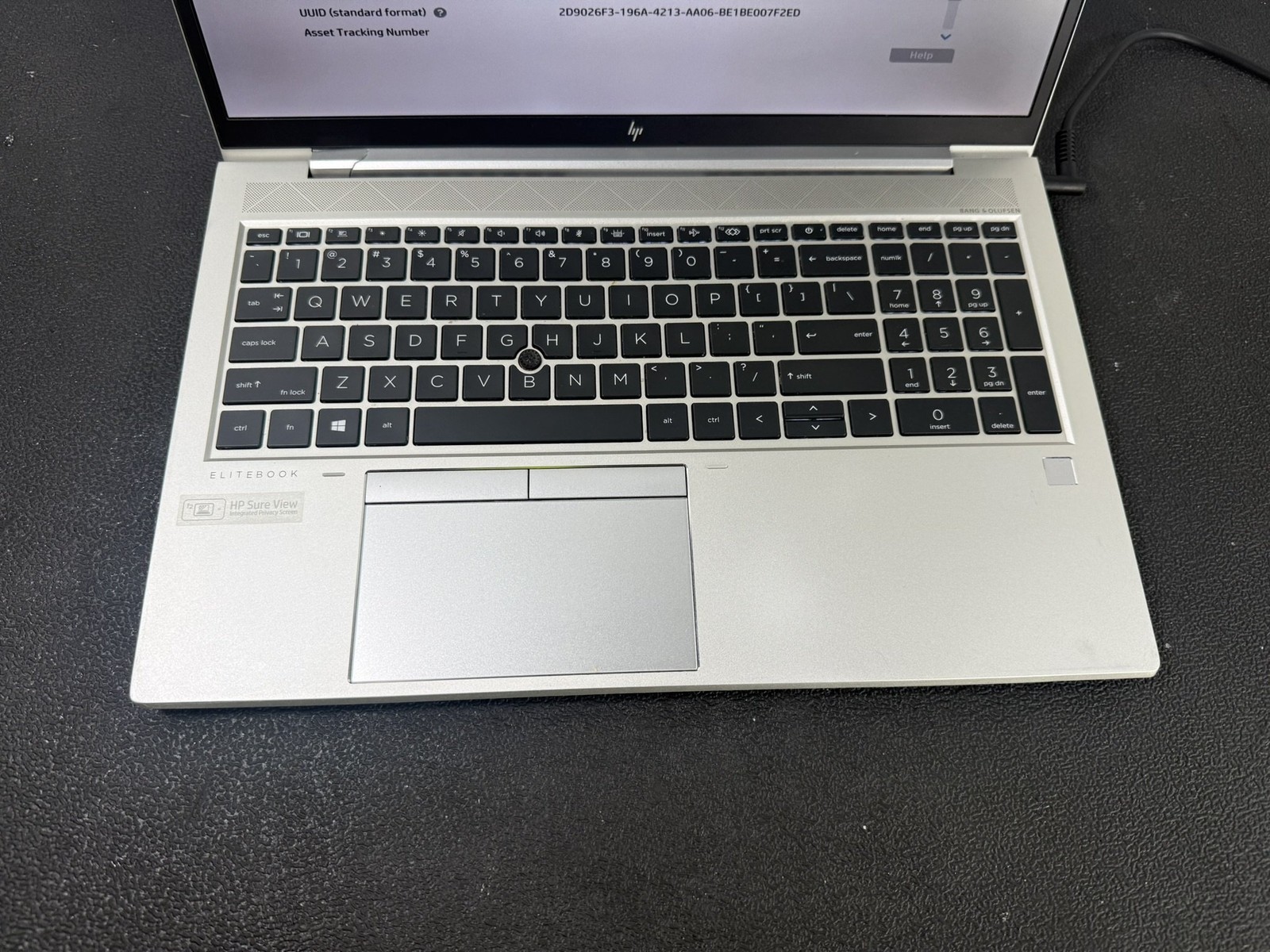 HP EliteBook 850 G8 i7-1165G7 2.8GHz 4GB DDR4 NO SSD NO BATTERY – READ