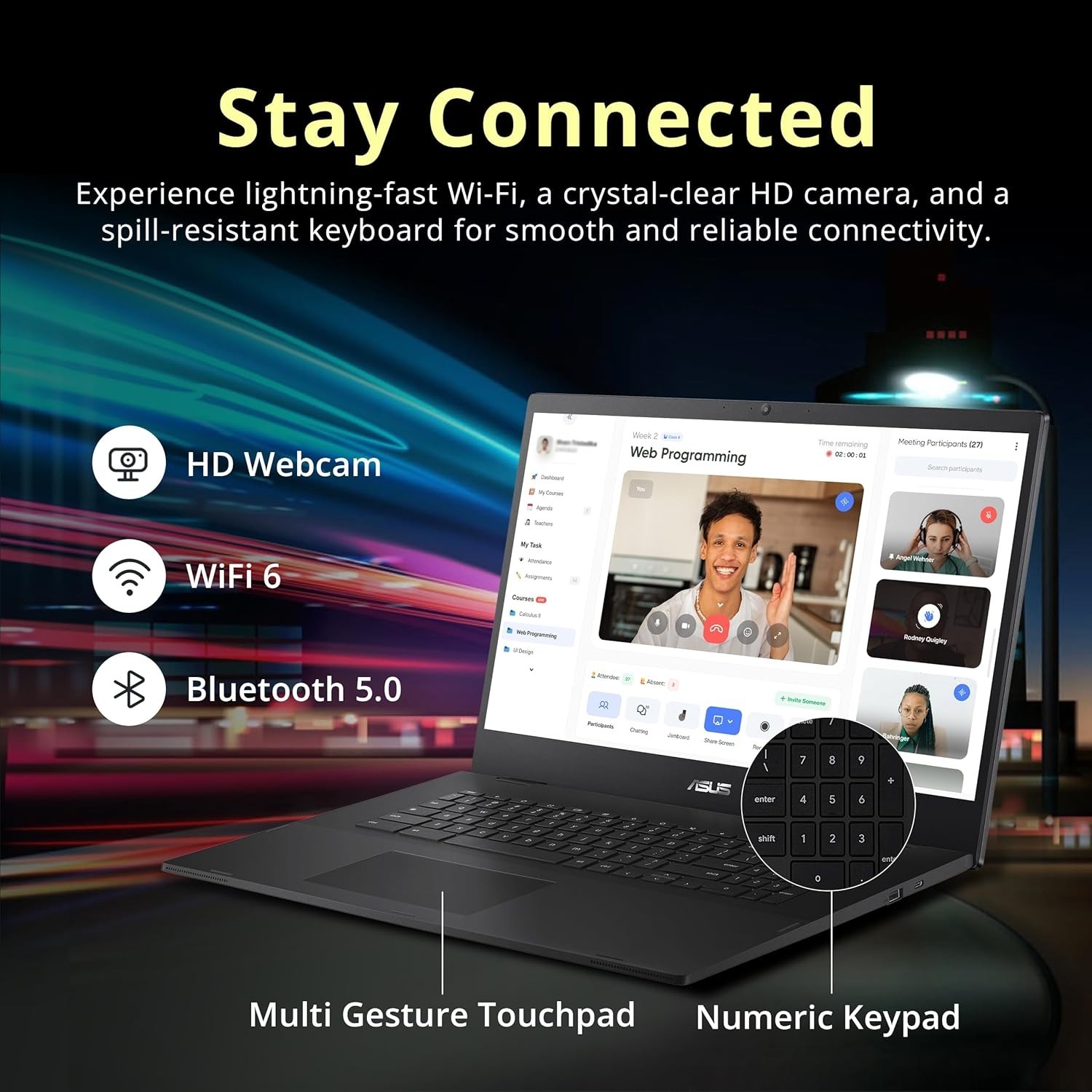 Chromebook CX1700 17.3″ FHD Laptop, Intel Celeron