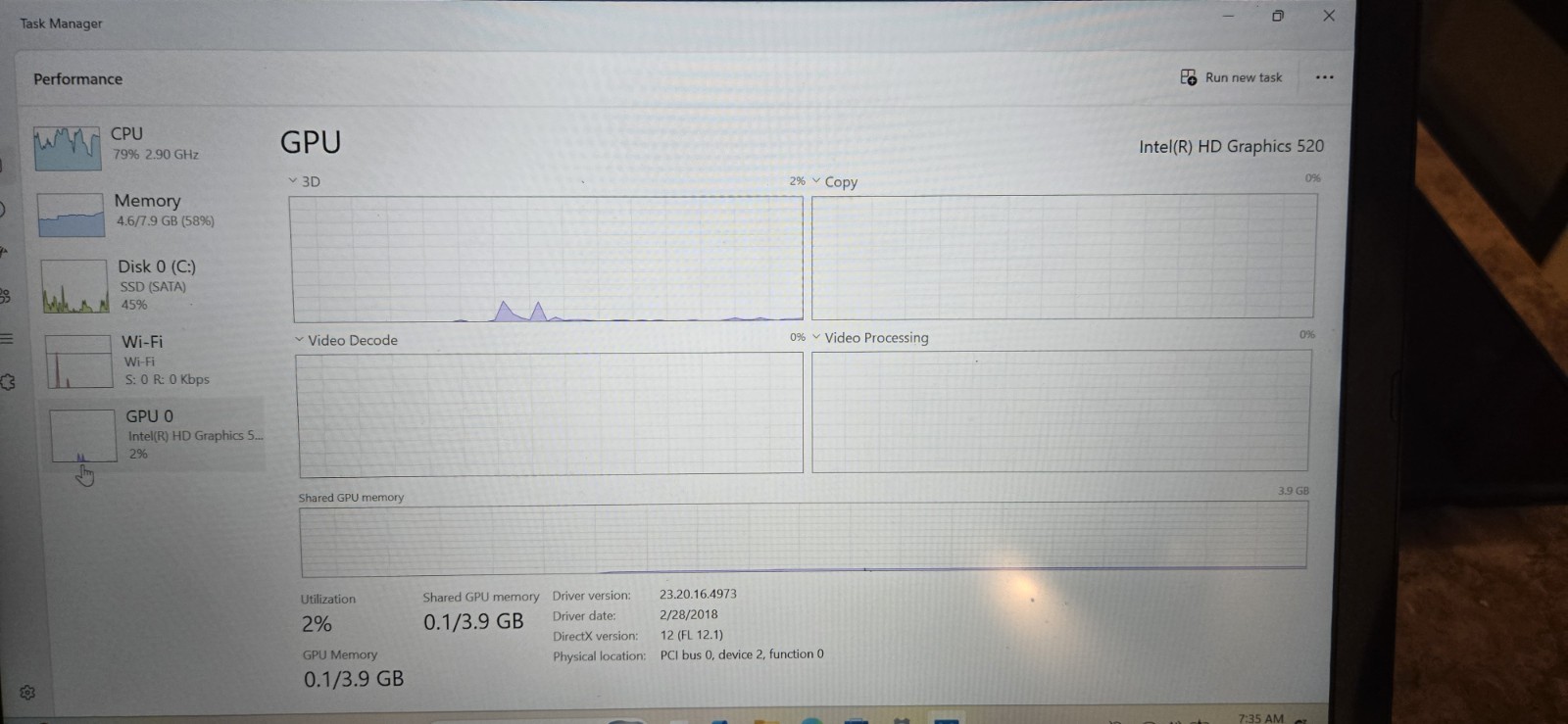 Lenovo ThinkPad T460 | i5-6300U (2.40GHz) | 8GB RAM | 250GB SSD
