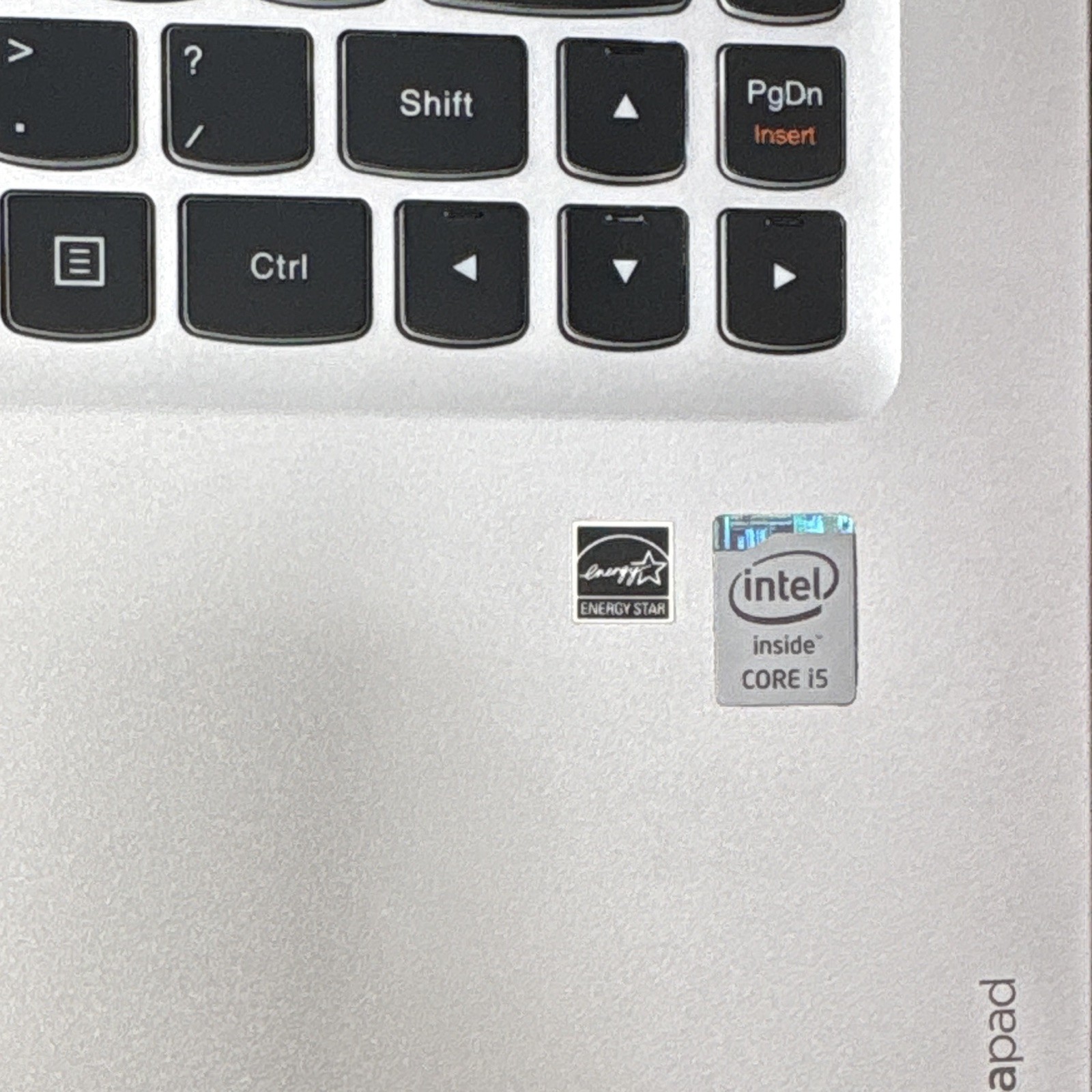 Lenovo IdeaPad 13.3in Intel Core i5 Windows Silver Laptop w/ Charger