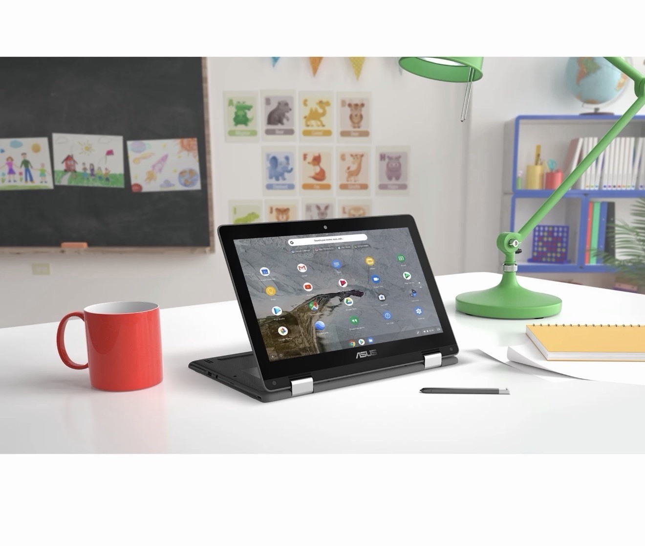 Asus Chromebook Flip 11.6 Touchscreen ,Intel Celeron N4000,32GBSSD,CHROMEOS,C214