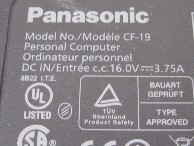 Panasonic Toughbook CF19 Needs Stylus No Hard Drive Doesn’t Work for parts only