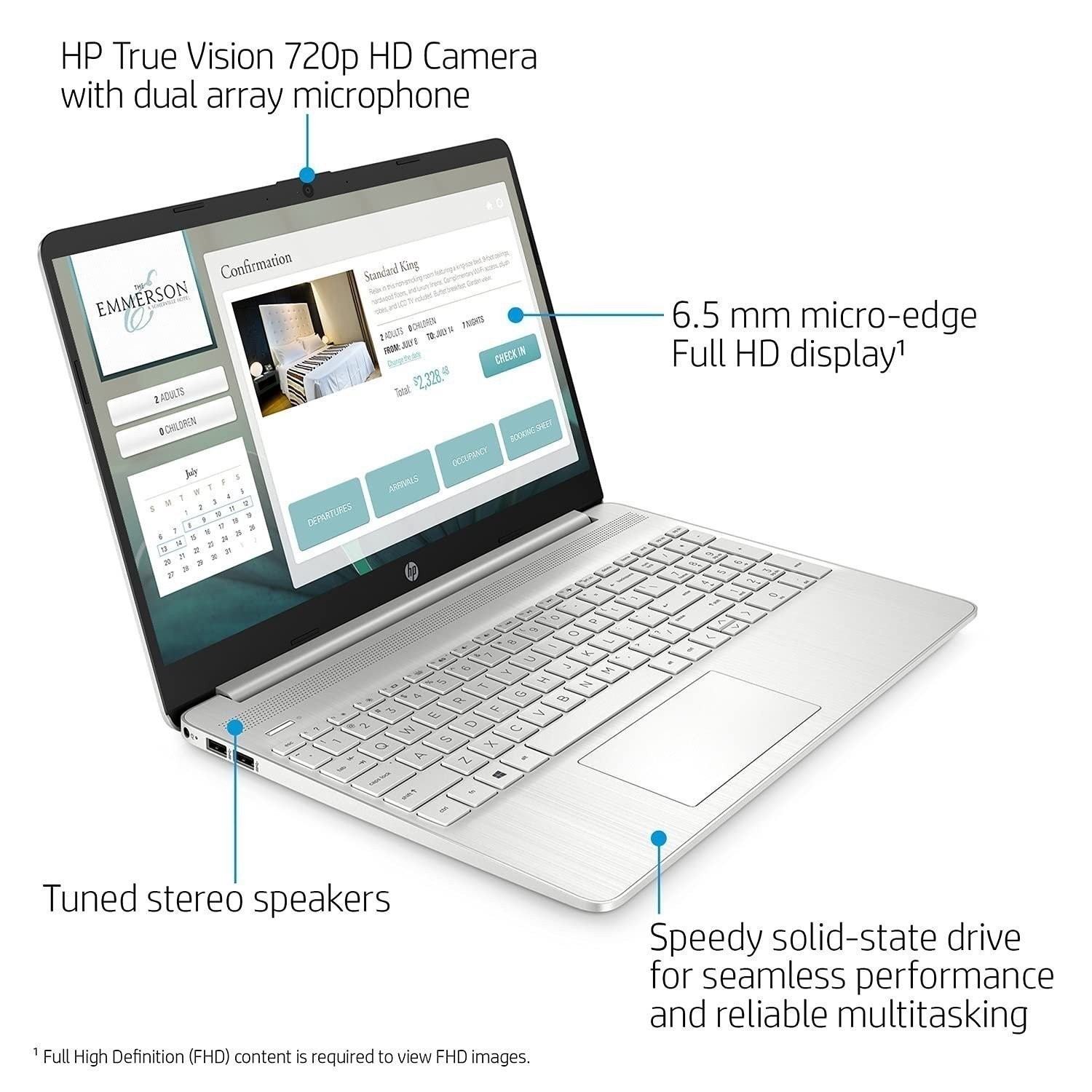 HP 15-ef1001wm AMD Athlon 3050U