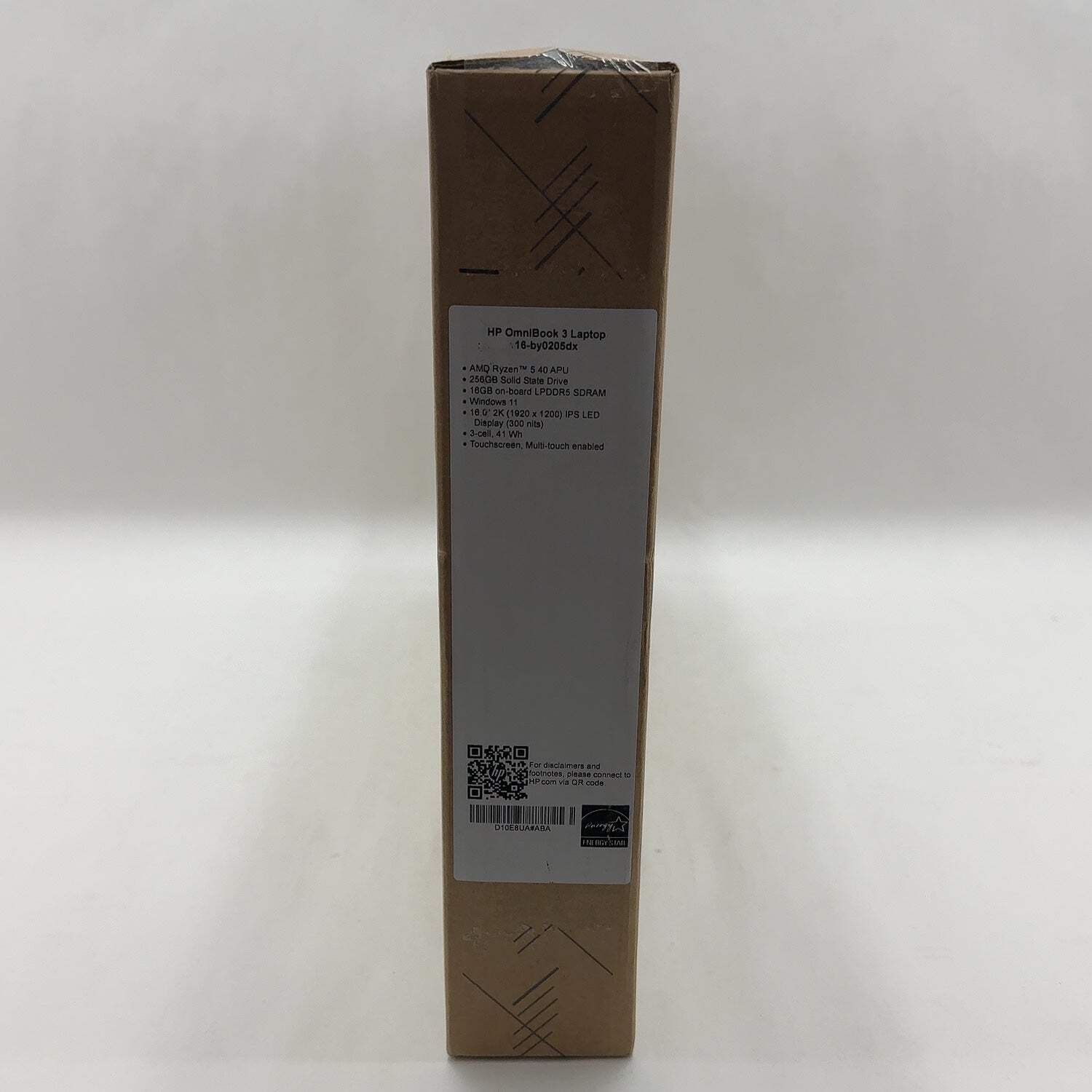 New HP OmniBook 3 16-BY0205DX 16″ Ryzen 5 40 APU 2.8GHz 16GB RAM 256GB SSD