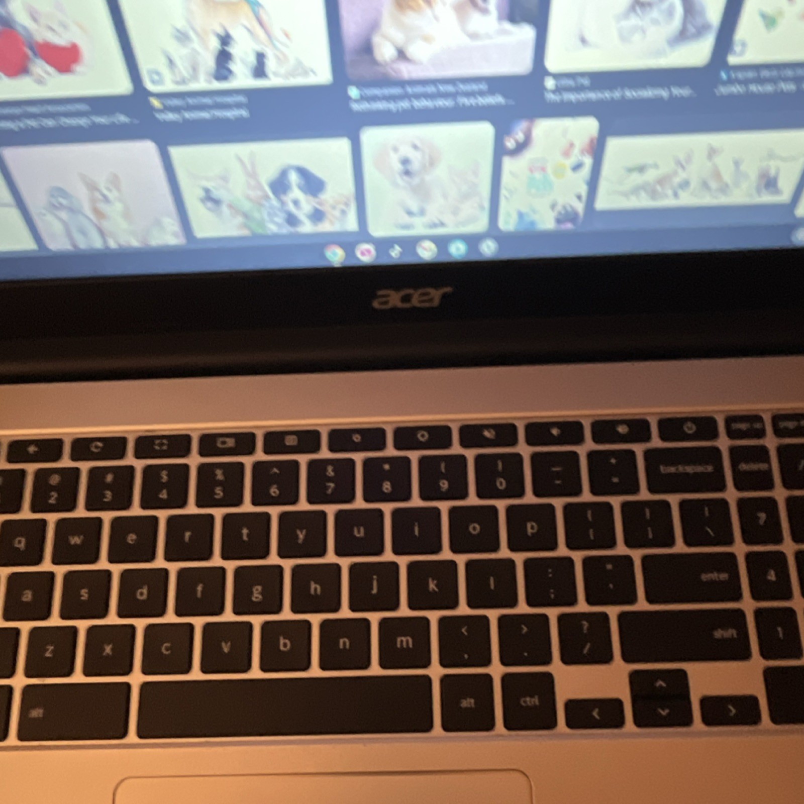 Acer Chromebook Silver Laptop Chrome OS, Webcam, Wi-Fi, USB 3.0, USB-C, HDMI