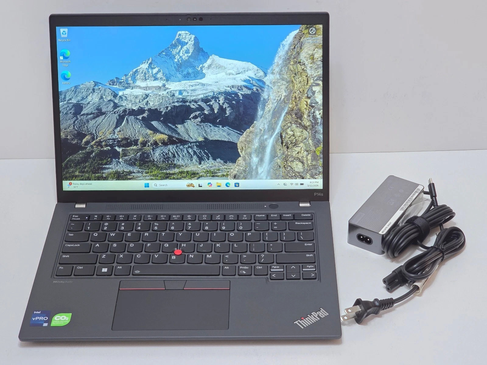 Lenovo ThinkPad P14s Gen 4 14″ 2.8K i7-1370P 64GB 4TB SSD RTX A500 Win11 Pro