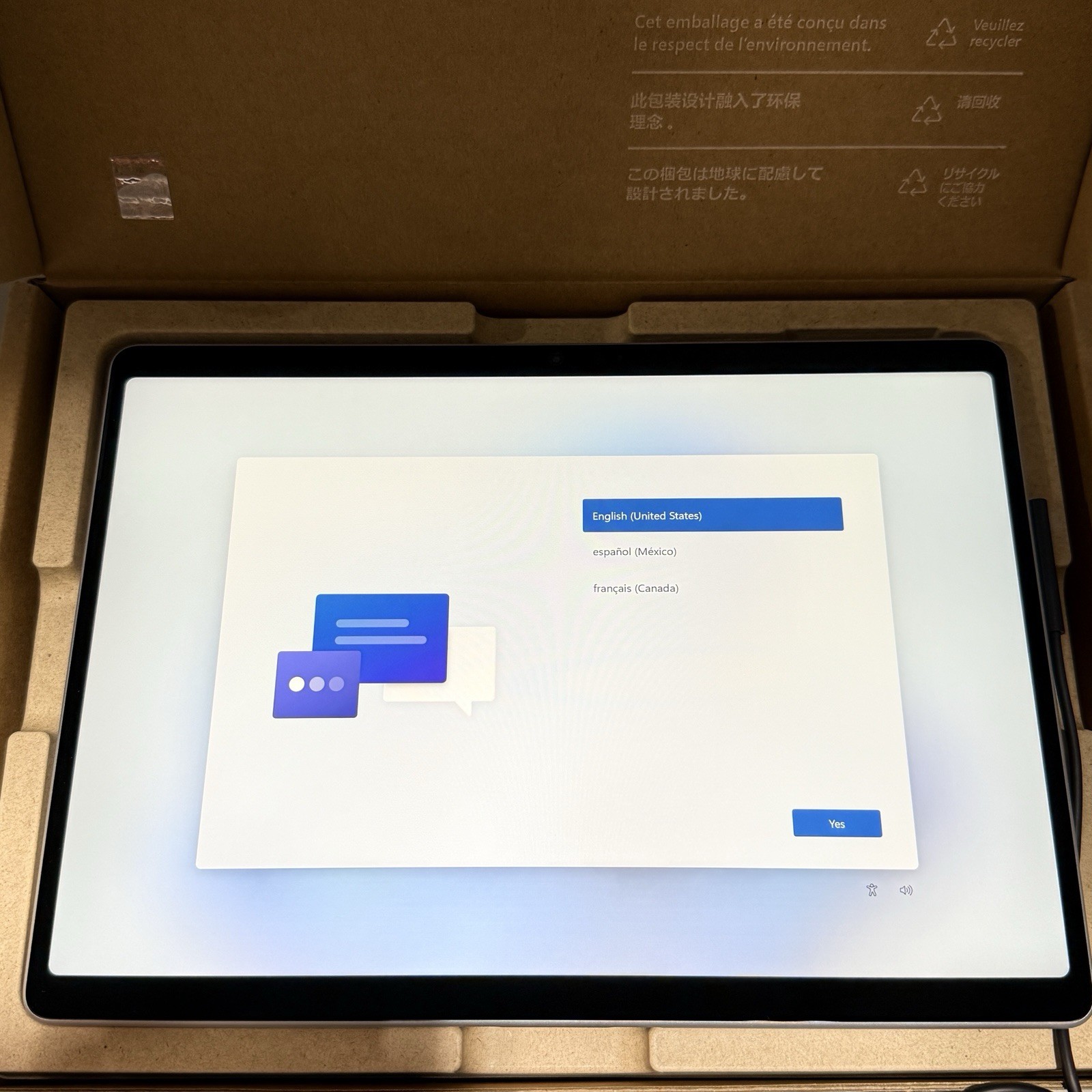 Microsoft Surface Pro 10 Tablet – 13″ – 32 GB – 256 GB SSD – Platinum
