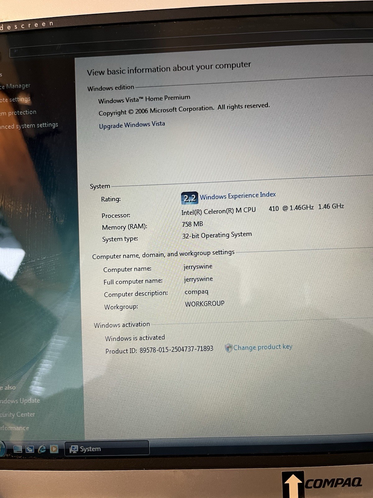 Compaq v5000