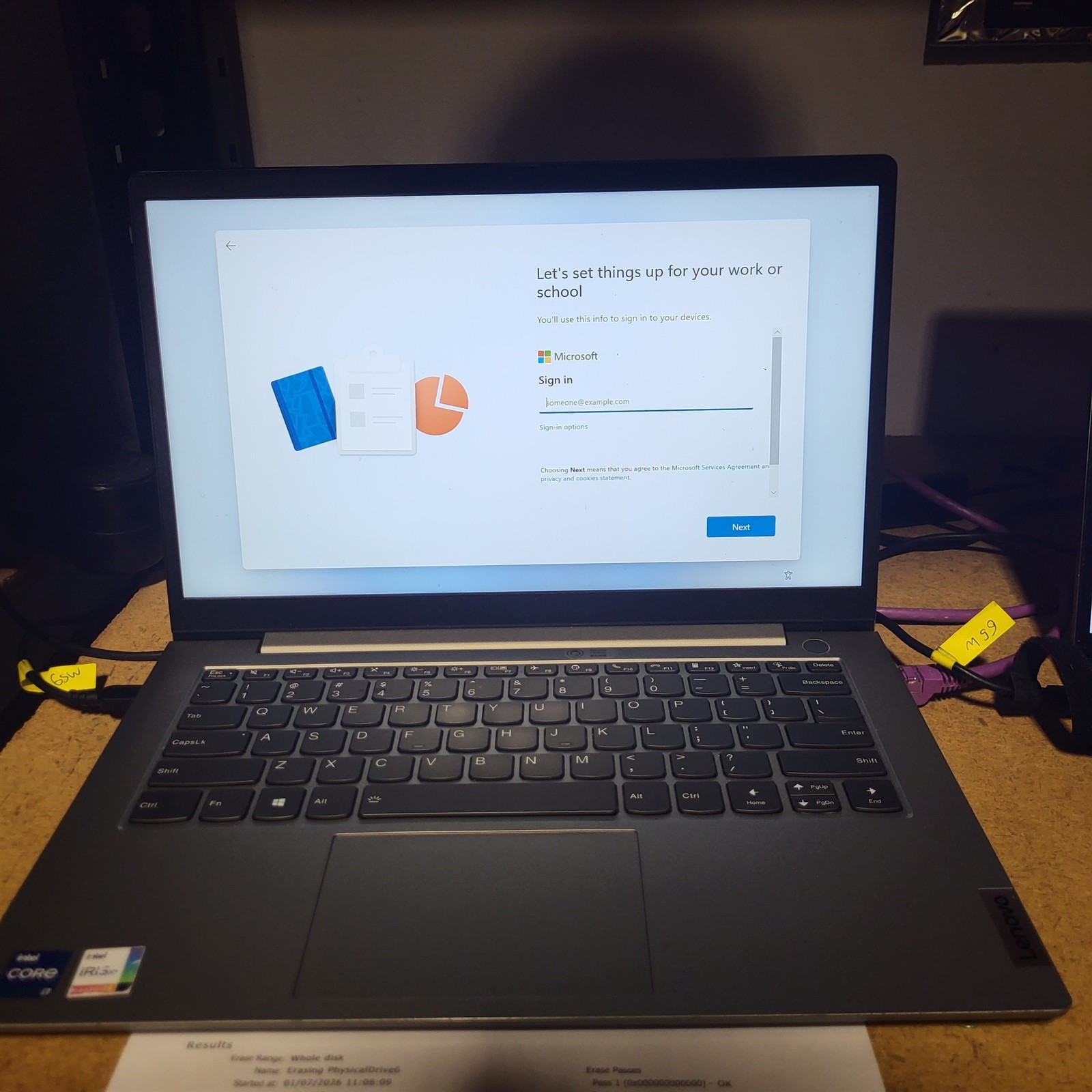 Heavily Worn Lenovo ThinkBook 14 G2 ITL Intel i7-1165G7 2.8GHz 16GB 512GB SSD