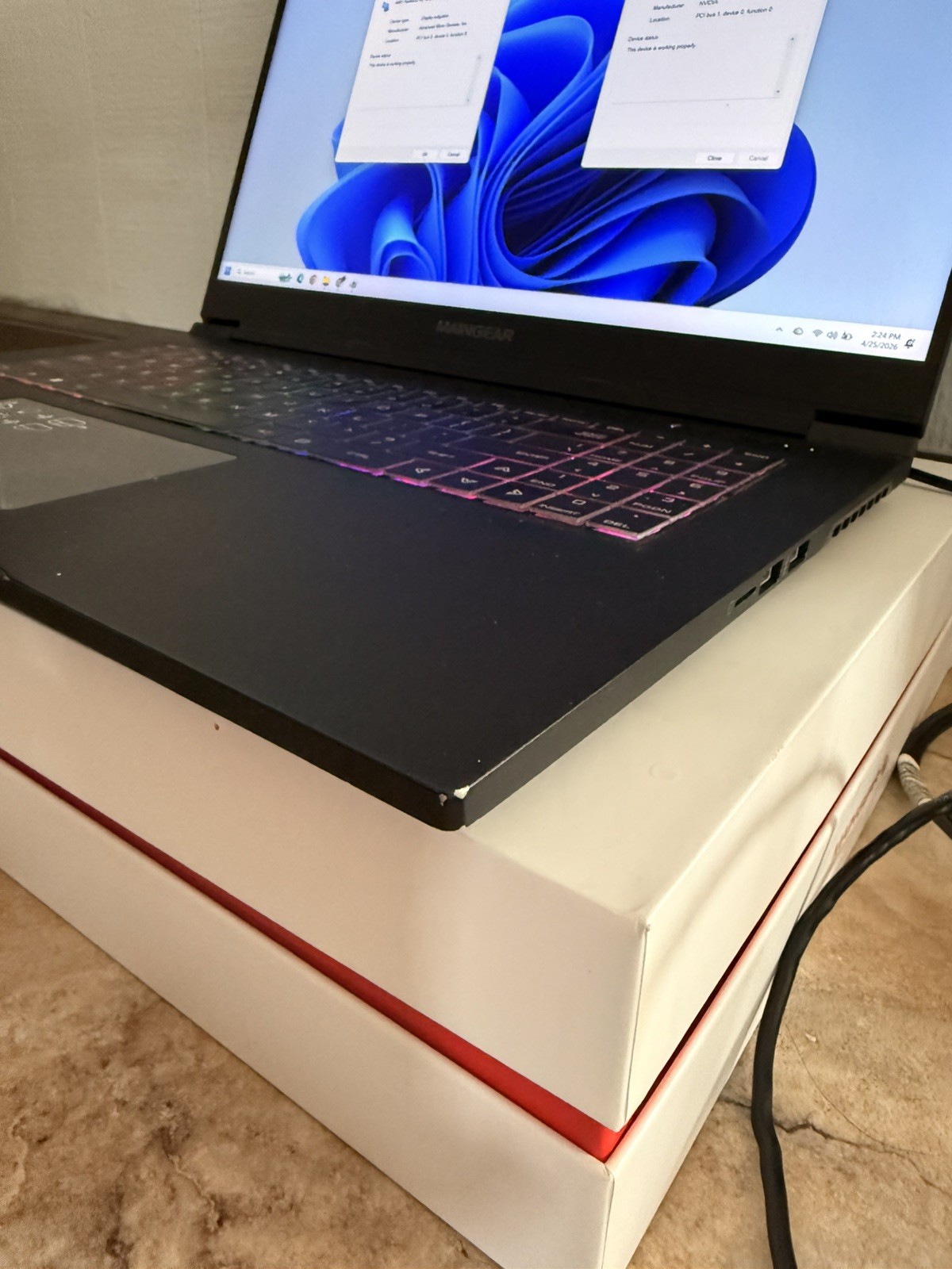 MAINGEAR Vector Pro 2 Gaming Laptop — Ryzen 9 6900HX | RTX 3070 Ti | 32GB DDR5 |